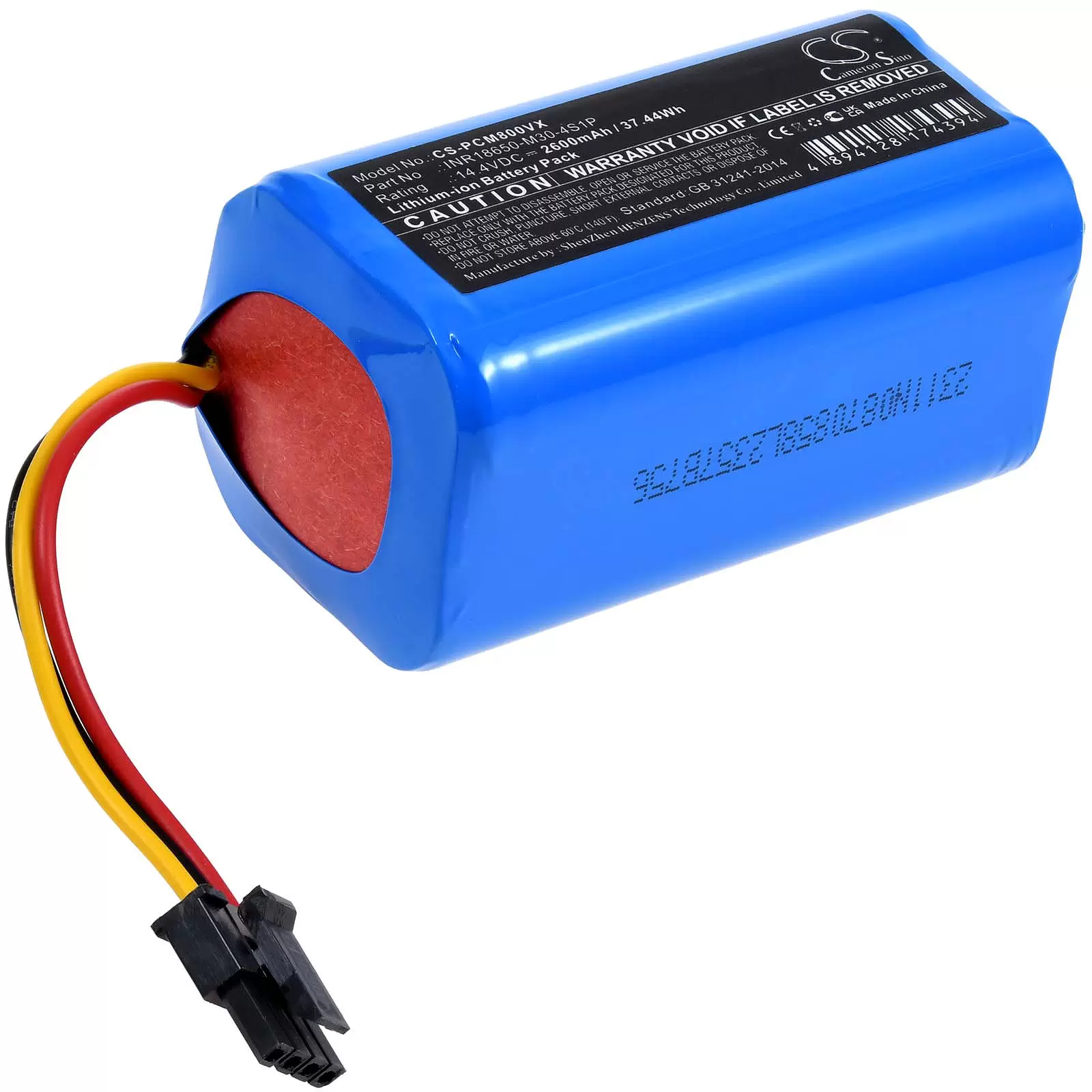 Akku passend für Saugroboter Proscenic M8 Typ INR18650-M30-4S1P