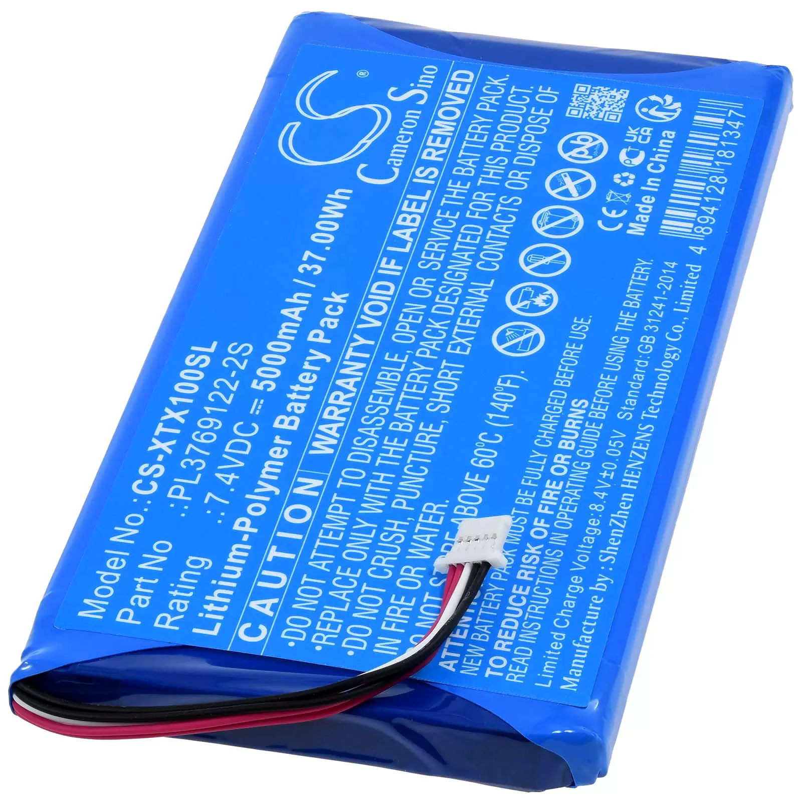 Akku passend für Diagnose- / Messgerät XTOOL X100 Pad 2,  X100 Pad 2 Pro, Typ PL3769122-2S