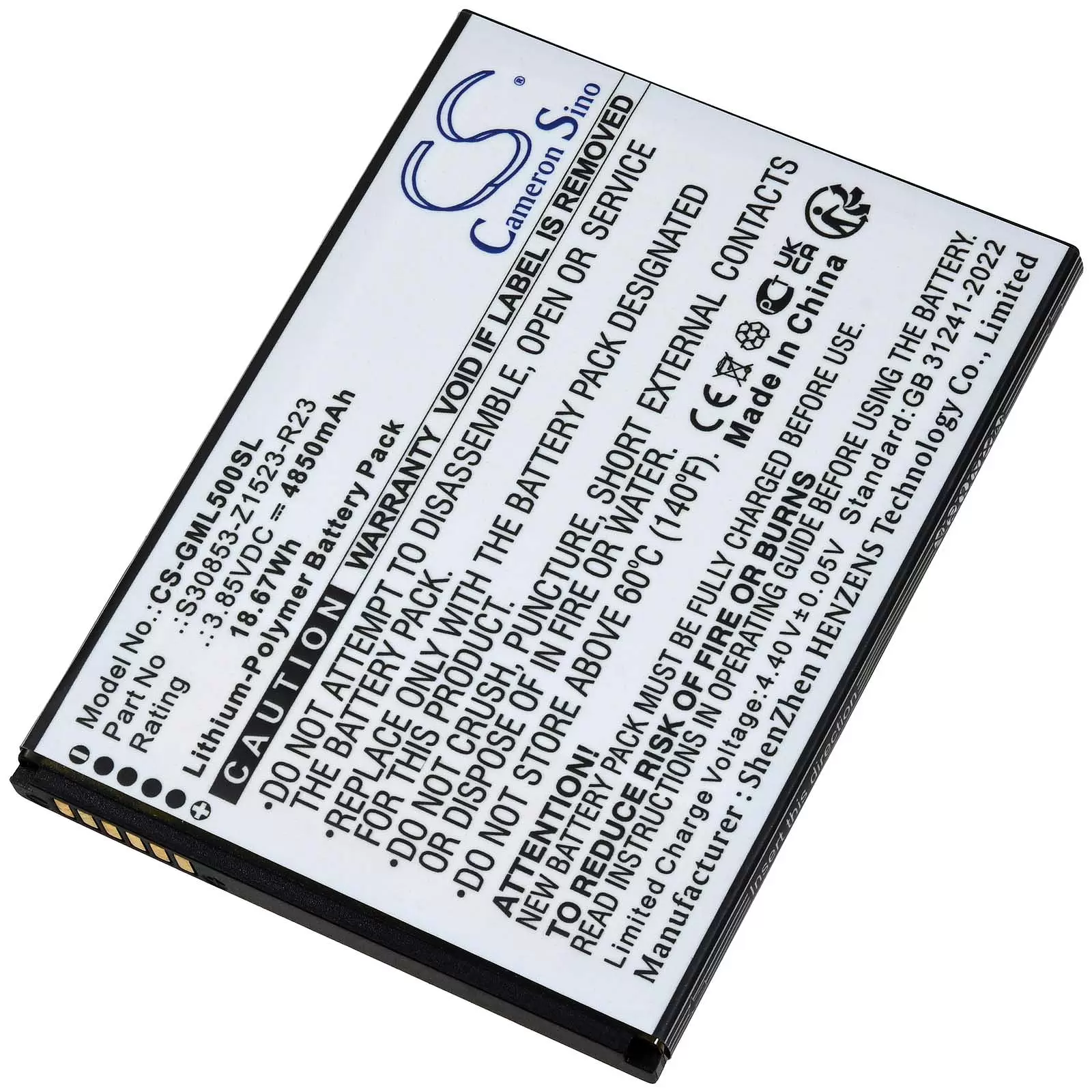 Akku passend für Smartphone Handy Gigaset GS5 GS5 Lite GS5 Senior Typ V30145-K1310-X478
