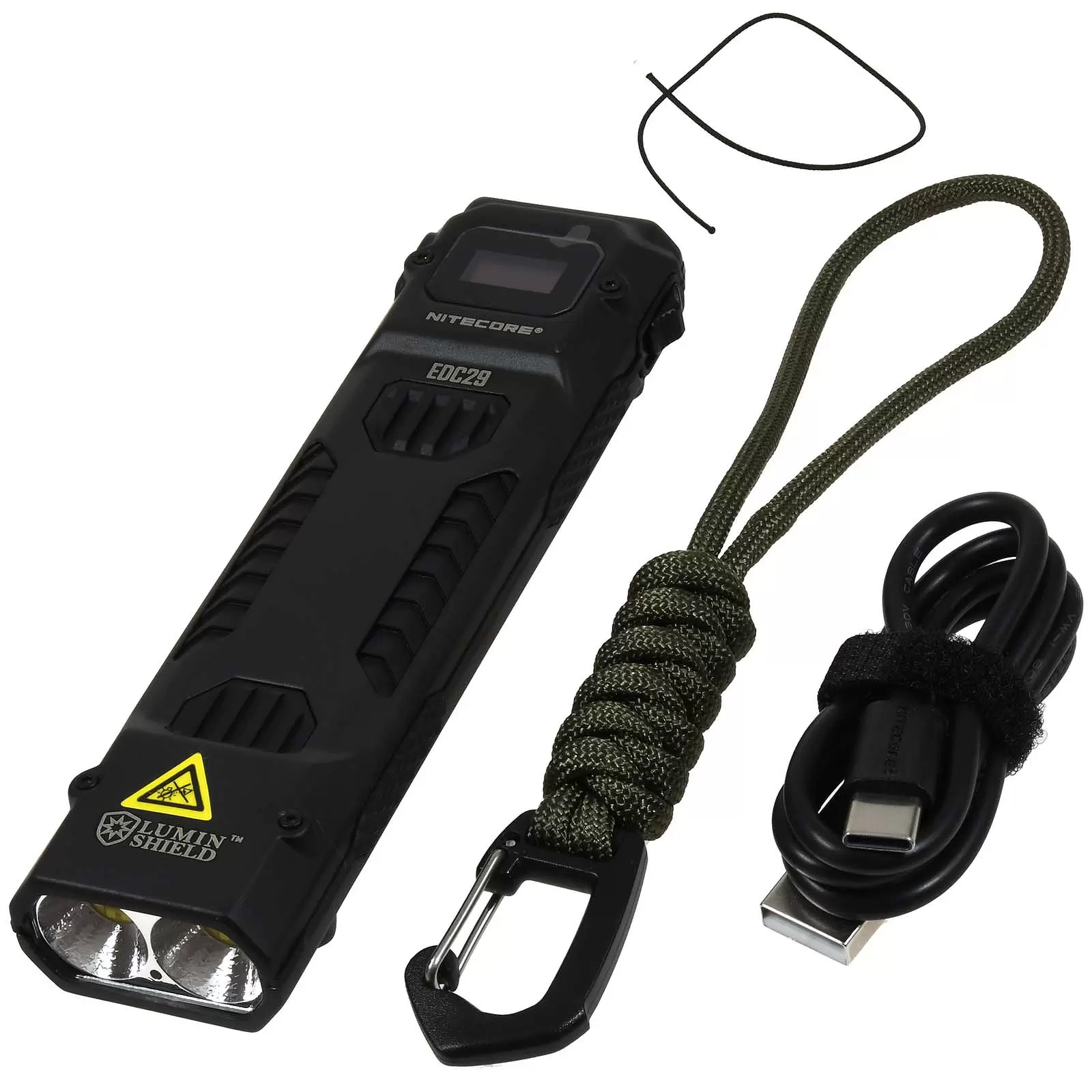 Nitecore EDC29 LUMINBLADE 6500 Lumen USB-C Taschenlampe schwarz