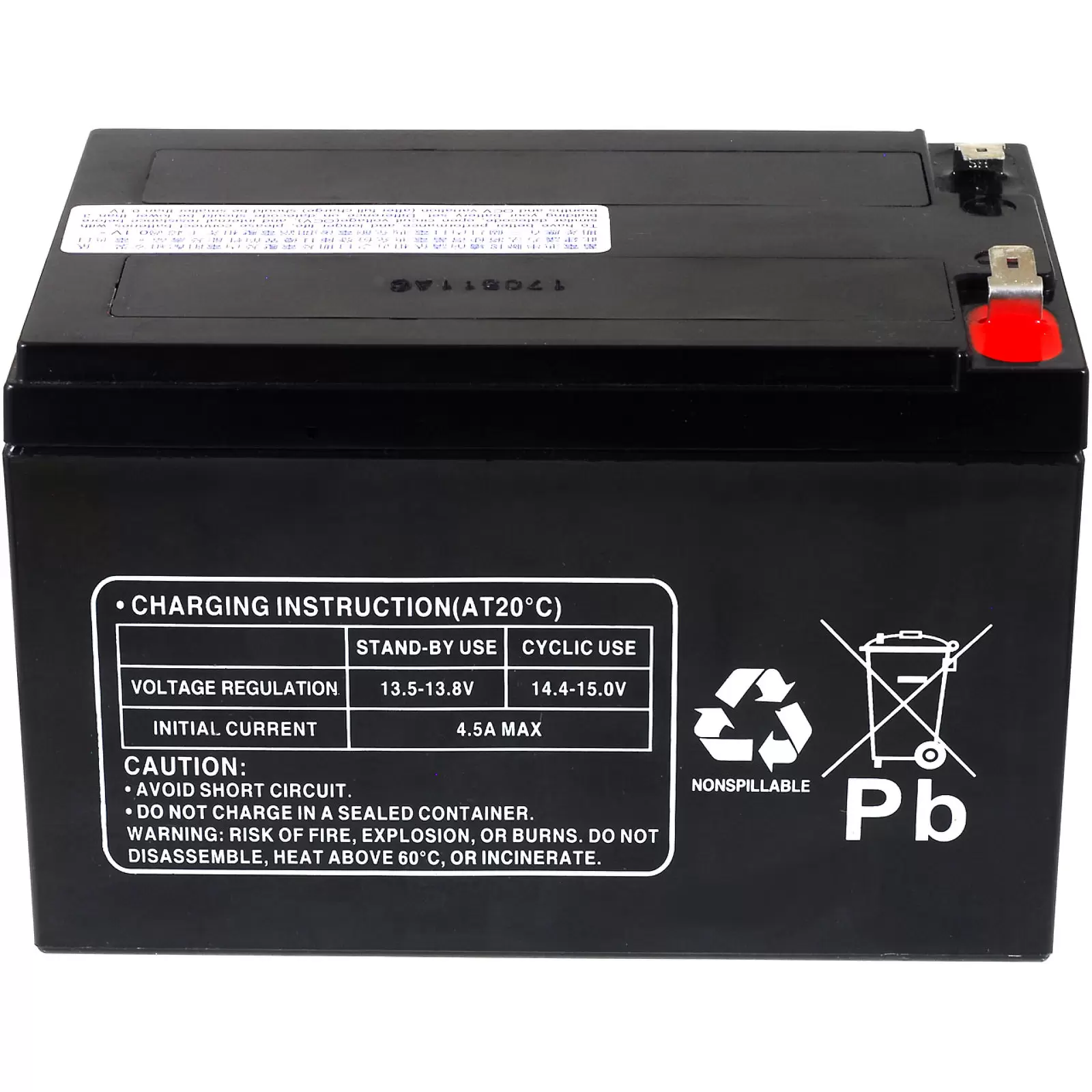 Bleiakku multipower MP15-12C zyklenfest