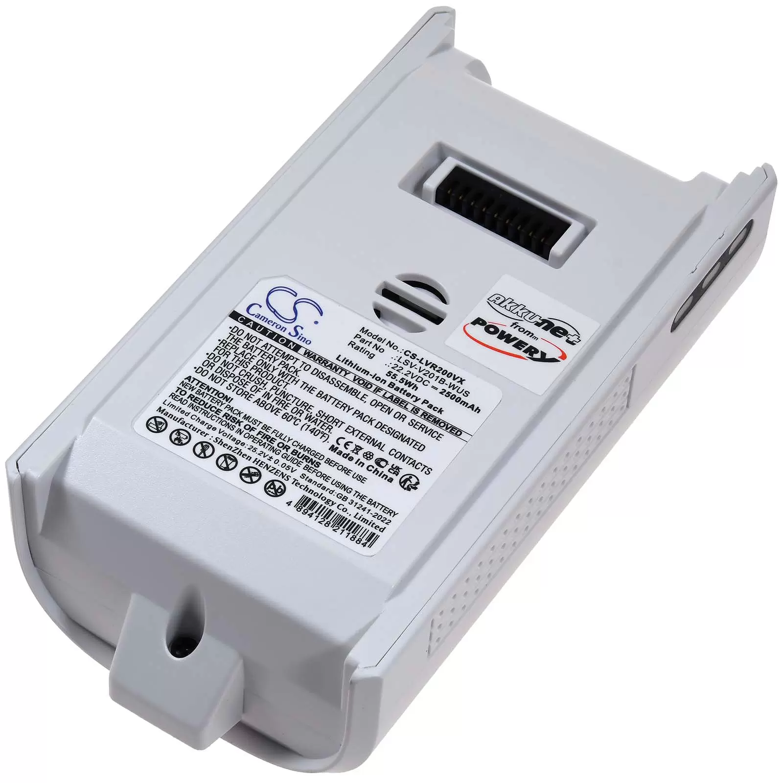 Akku passend für Staubsauger Levoit LVAC-200 Typ LSV-V201B-WUS