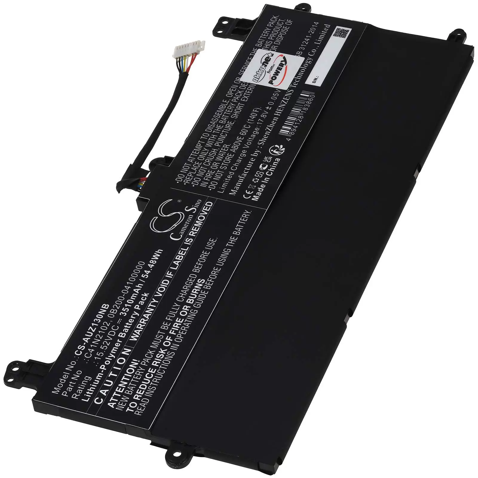 Akku passend für Laptop Asus ROG Flow Z13 GZ301 Typ C41N2102