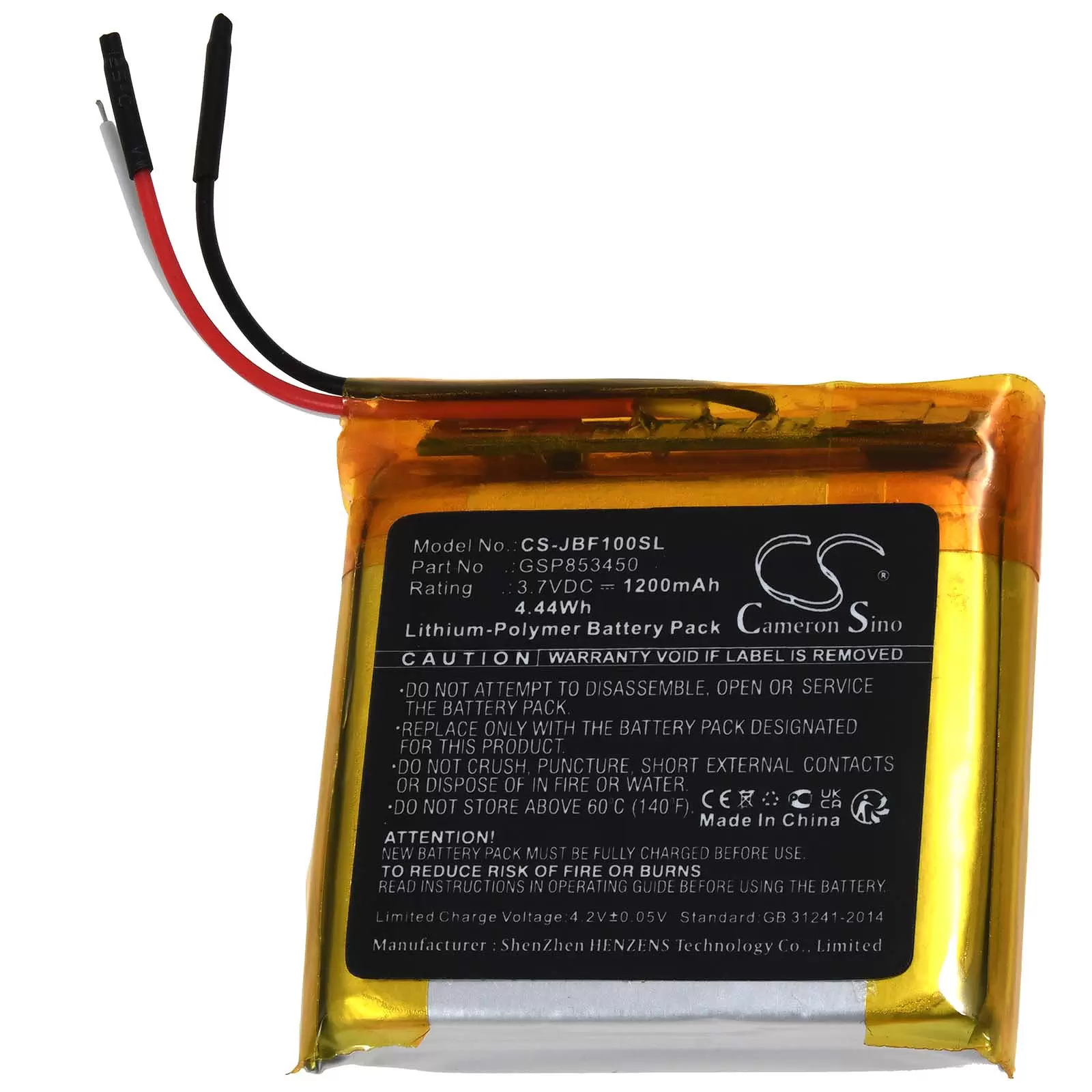 Akku passend für Charging Case JBL Free X Truly Typ GSP853450