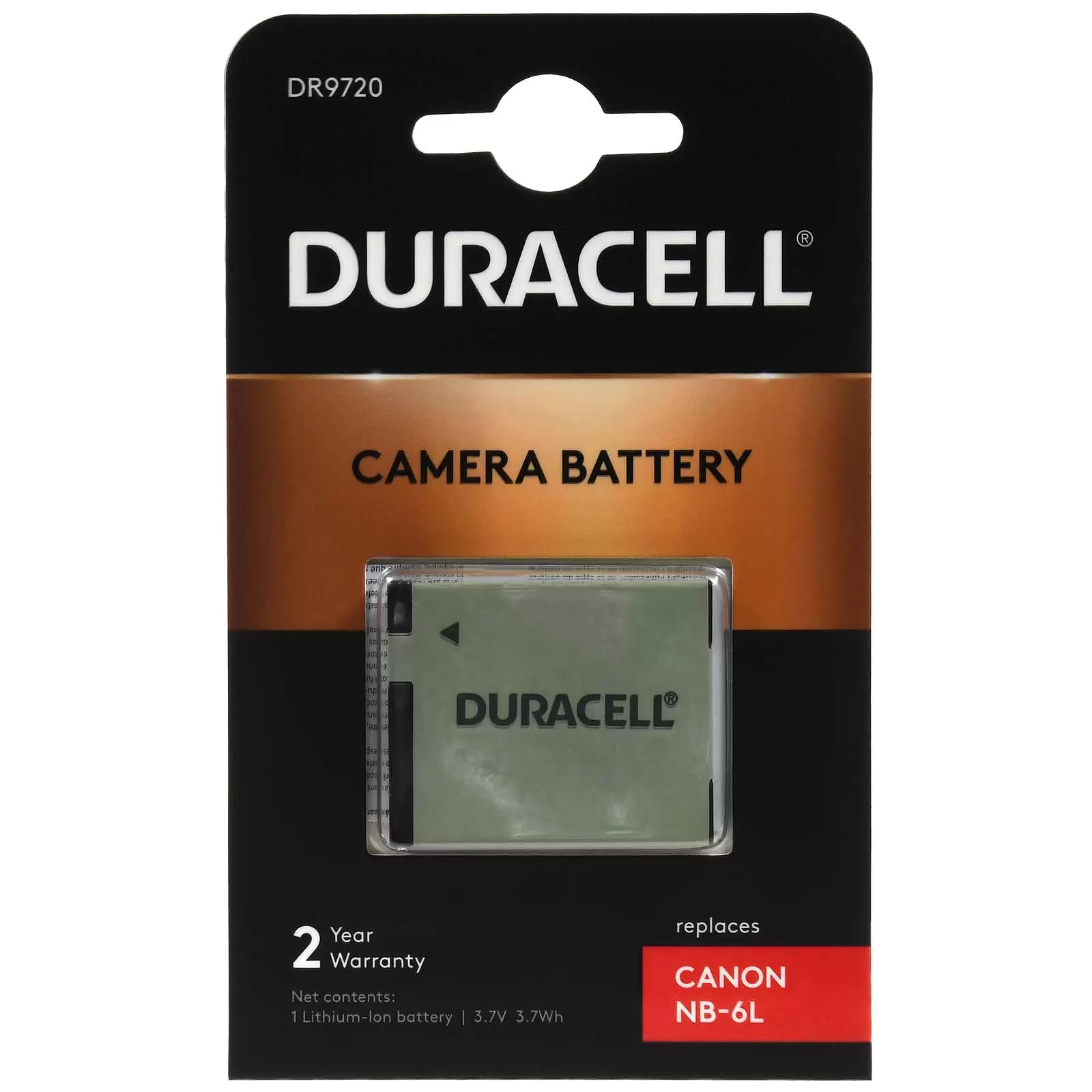 Duracell Akku DR9720 für Canon Typ NB-6L