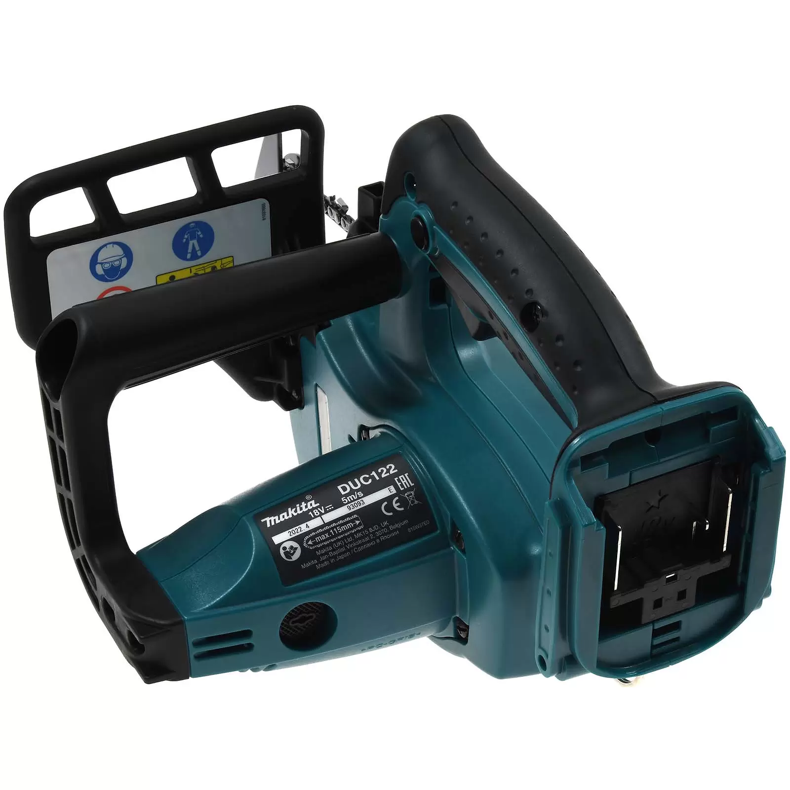 Top Handle Makita DUC220Z  Akku 18V  Kettensäge   ohne Akku, ohne Ladegerät