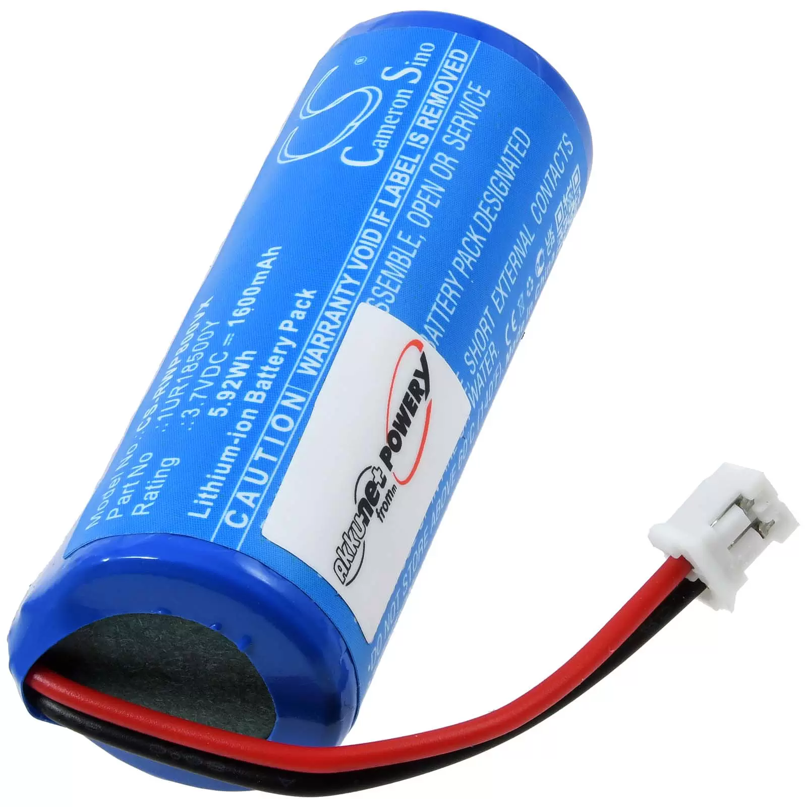 Akku passend für Epilierer Rowenta EP8020 EP8050 EP8060 Typ 1UR18500Y