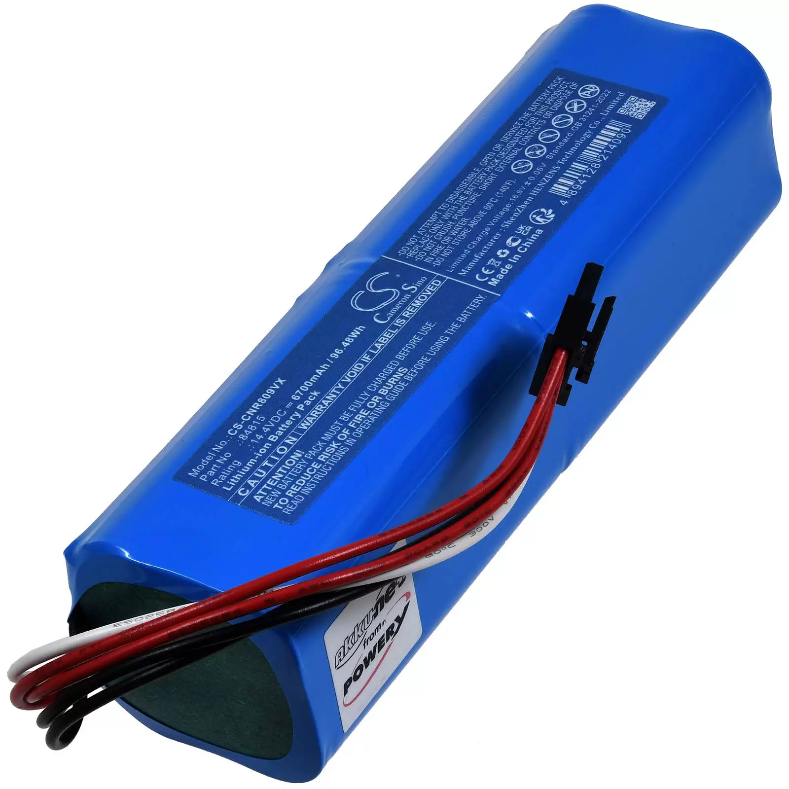Akku passend für Saugroboter Cecotec Conga 8090 Ultra Conga  9090 Typ P1904-4S2P-MM