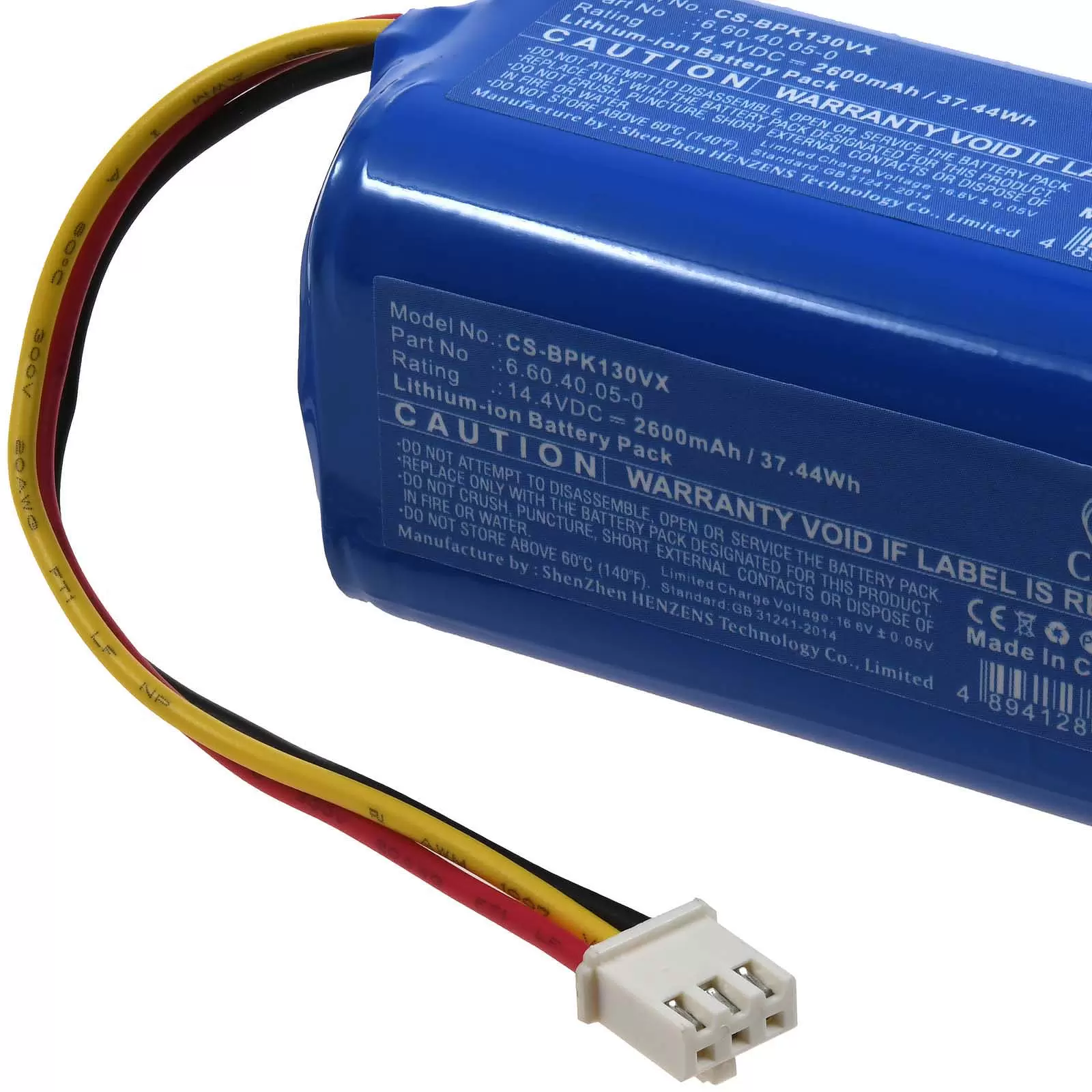 Akku passend für Saugroboter Blaupunkt Bluebot XEASY,  XPOWER+, XBOOST, Typ 6.60.40.02-0