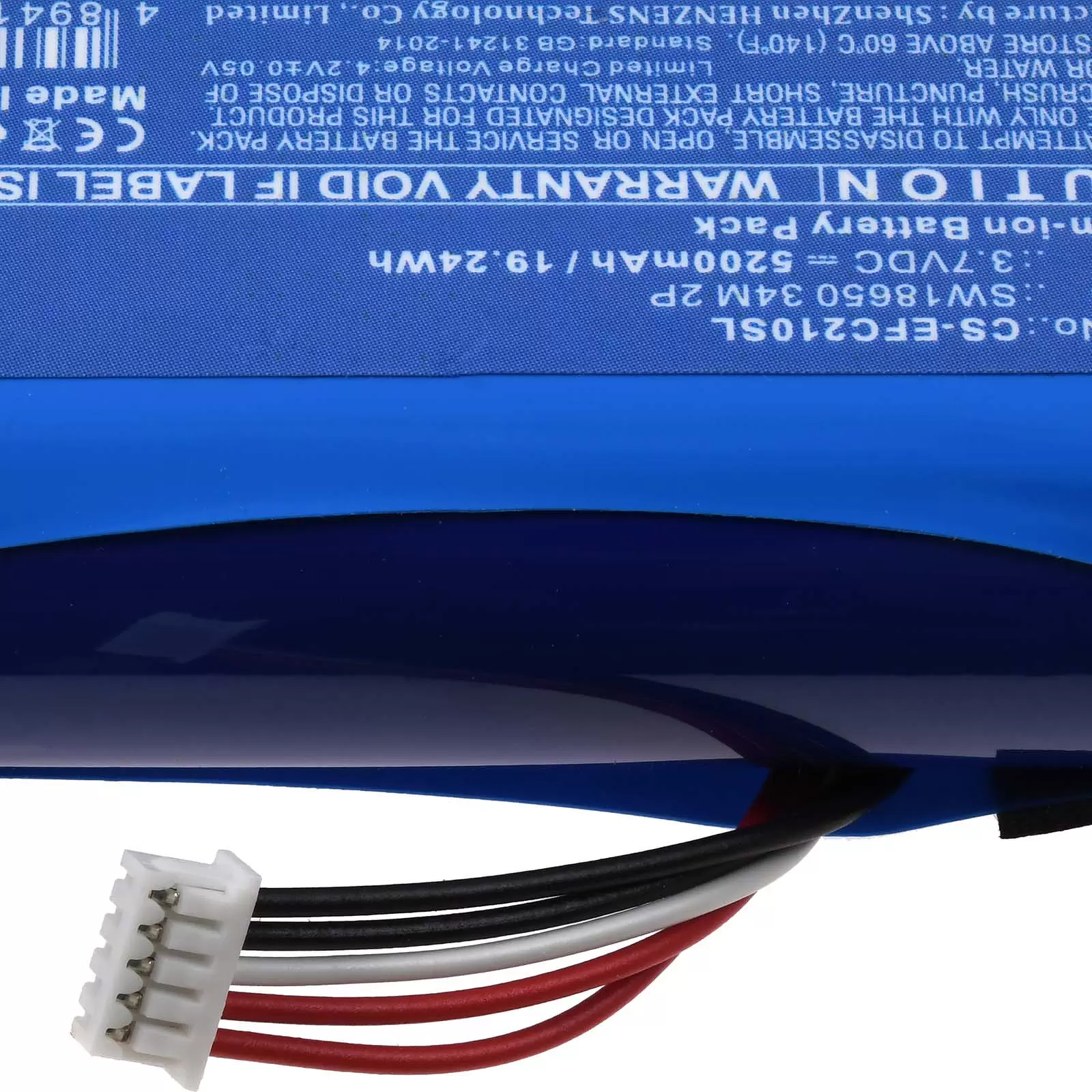 Akku passend für Überwachungskamera Security efuy SoloCam C210 Typ SW18650 34M 2P