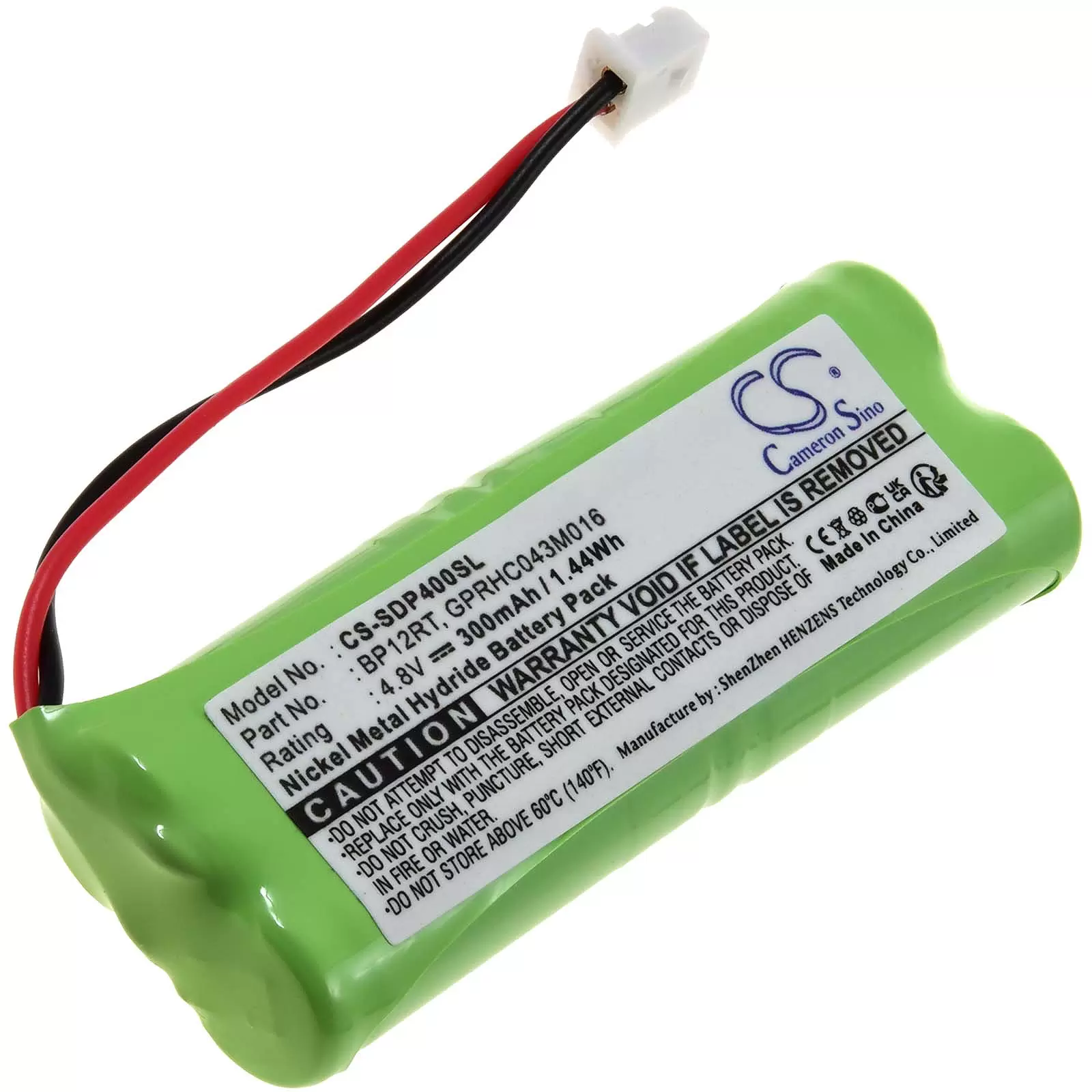 Akku passend für Ferntrainer Dogtra 1900NCP 200NCP  Empfänger Typ BP12RT