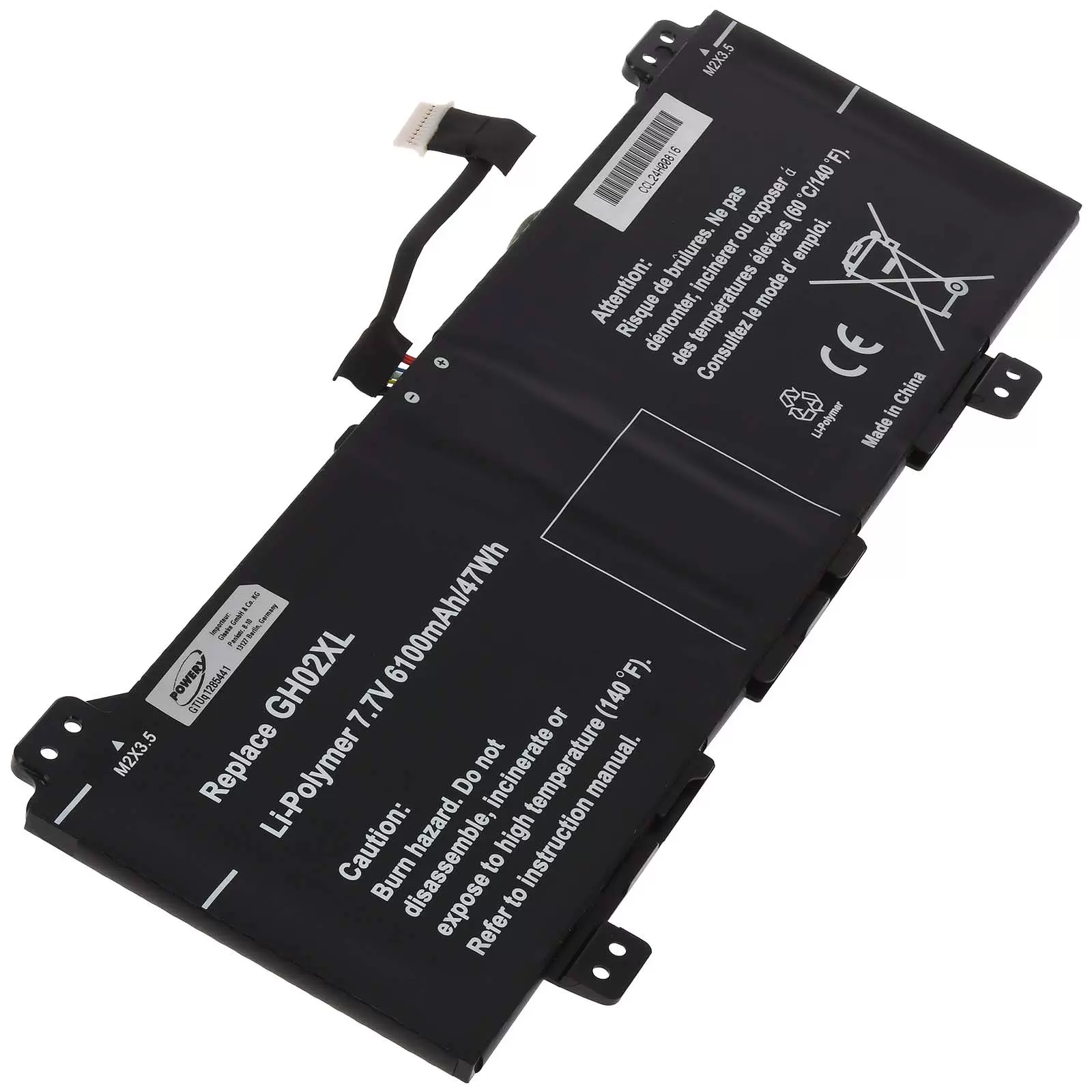 Akku passend für Laptop HP Chromebook 11 G8 EE Typ GH02XL