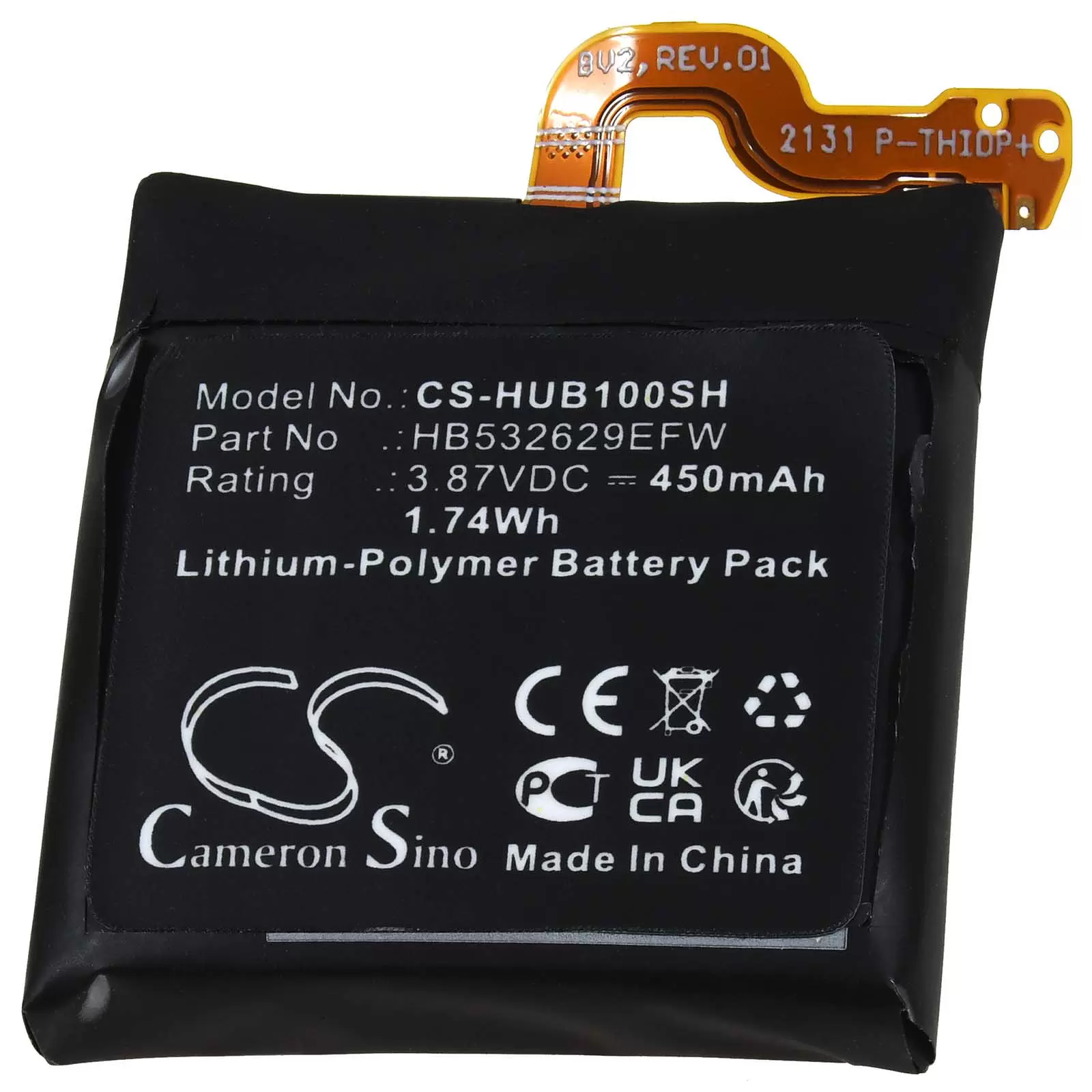 Akku passend für Smartwatch Huawei Watch GT 3 SE Watch GT Runner Typ HB532629EFW
