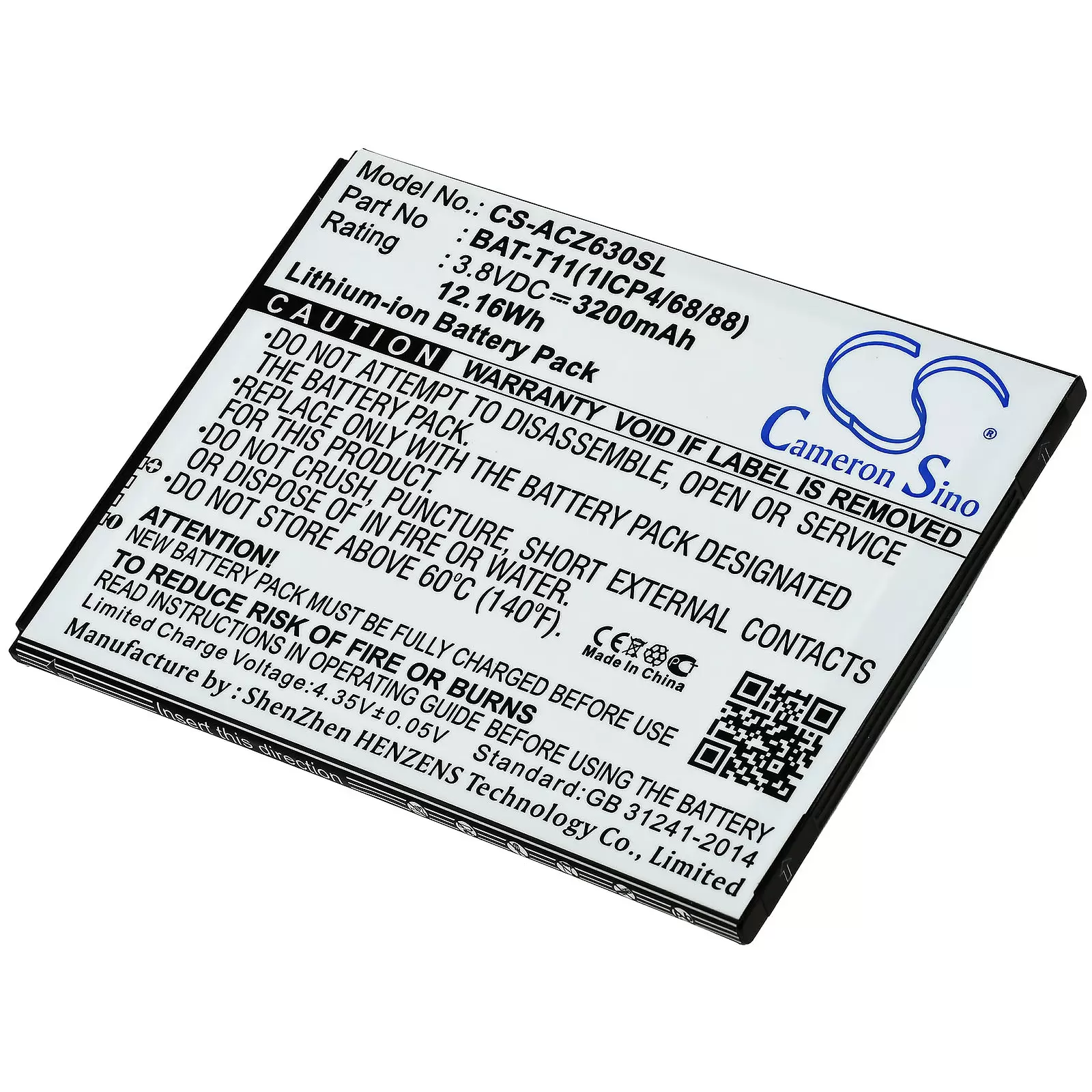 Akku für Acer Liquid Z630 / Typ BAT-T11