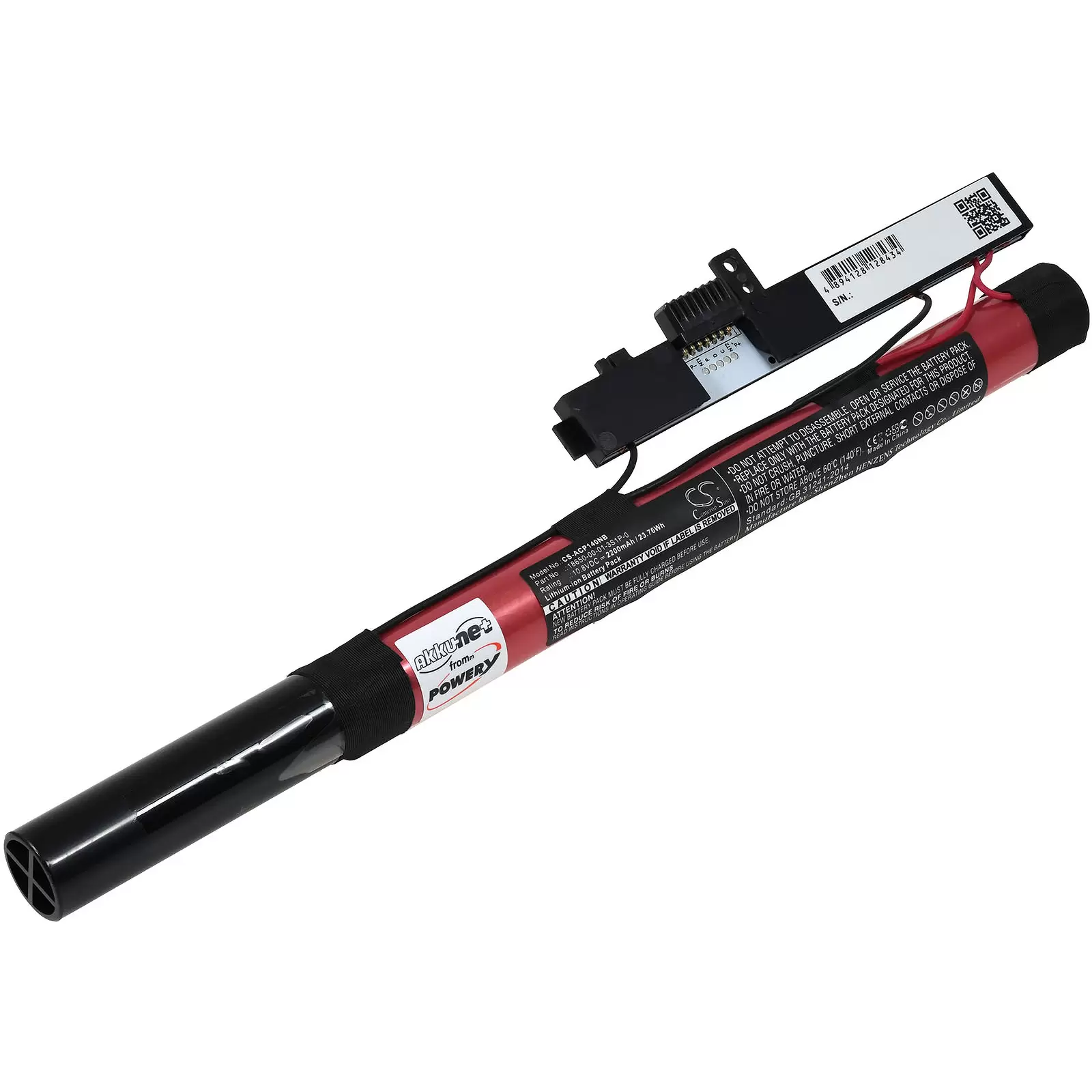 Akku passend für Laptop Acer Z1402,  Z1402-394d, Typ 18650-00-01-3S1P-0 u.a.