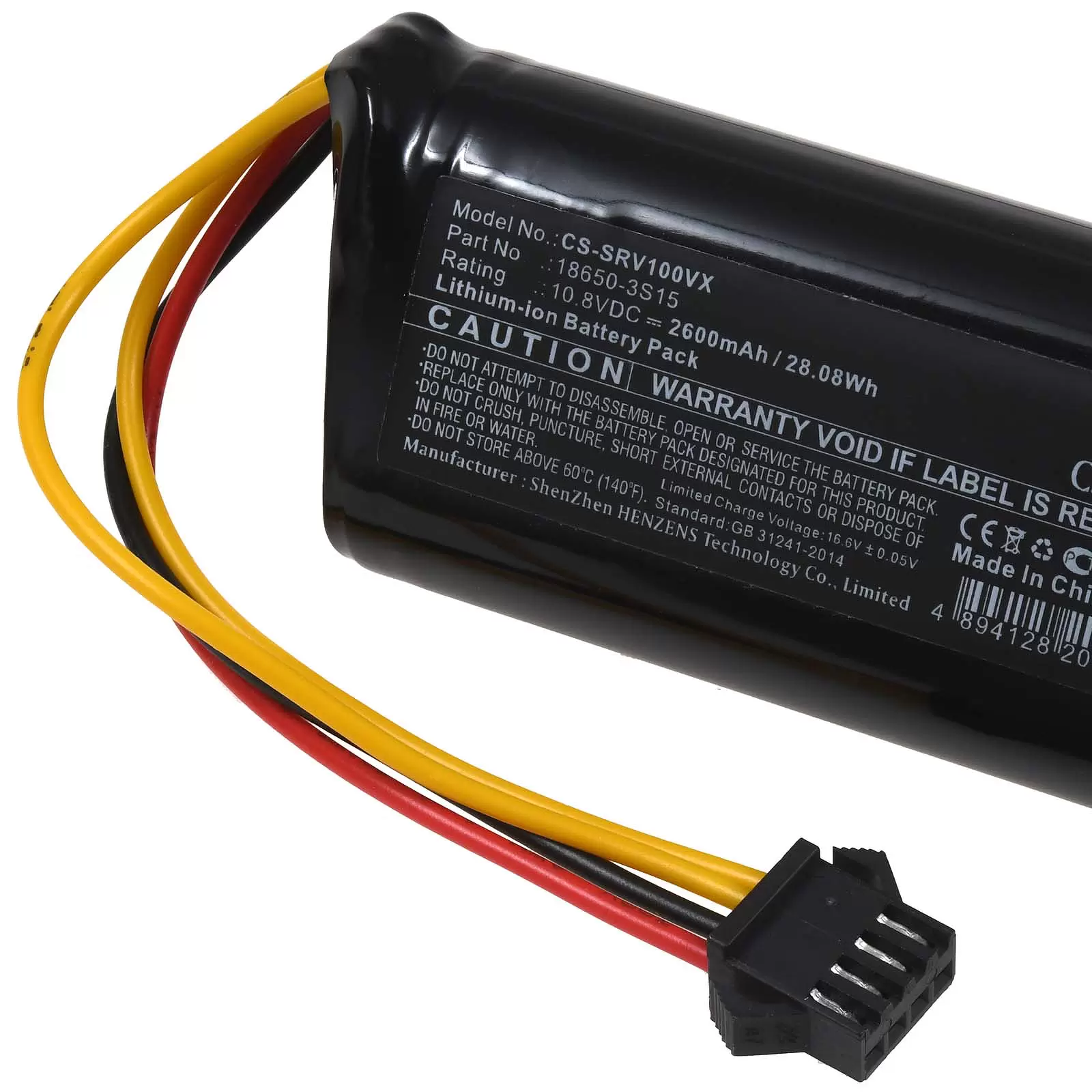 Akku passend für Saugroboter Sencor SRV 1000 SRV 1000SL Typ 3INR19/66