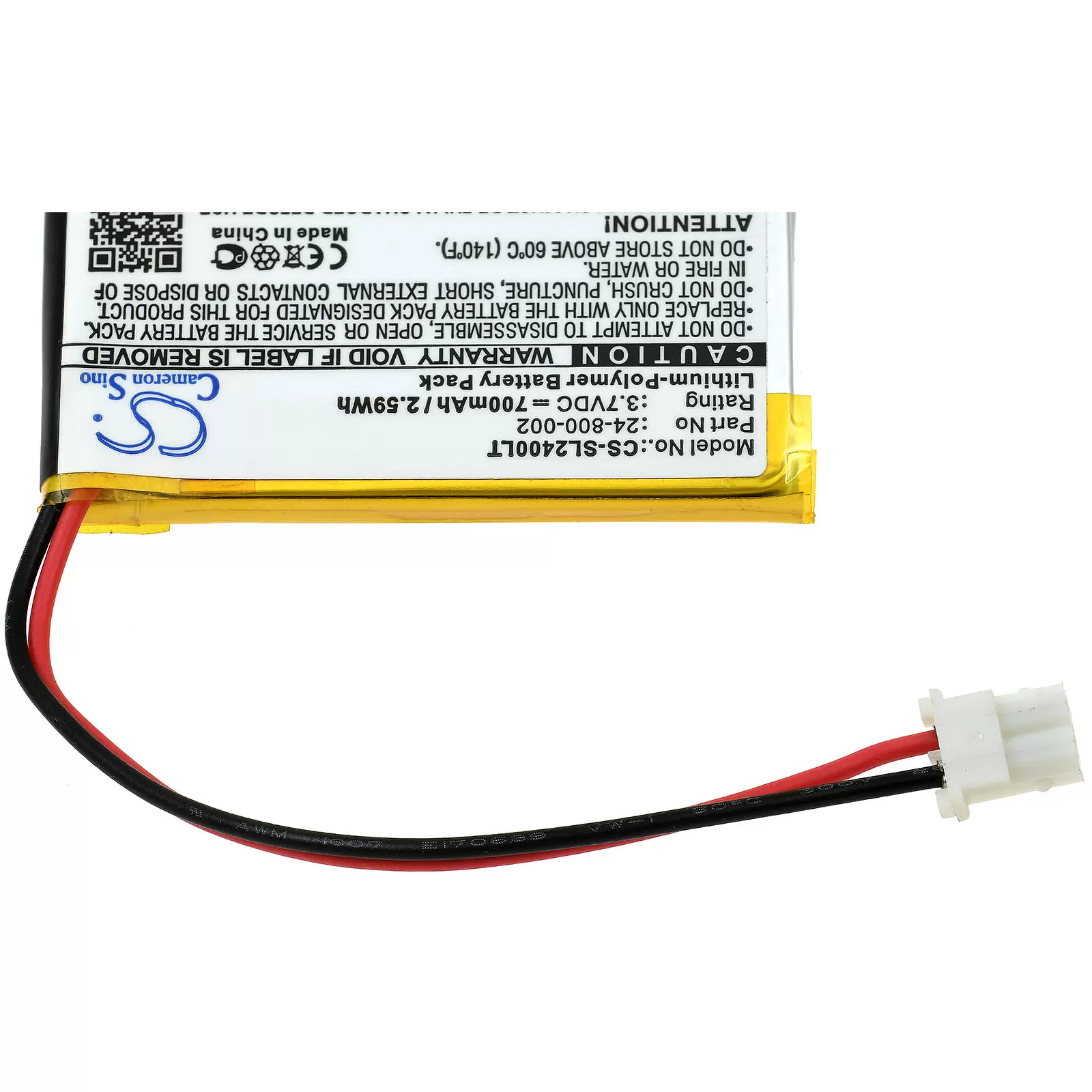 Akku passend für Solar LED Lampe SL-24000 / Typ 24-800-002