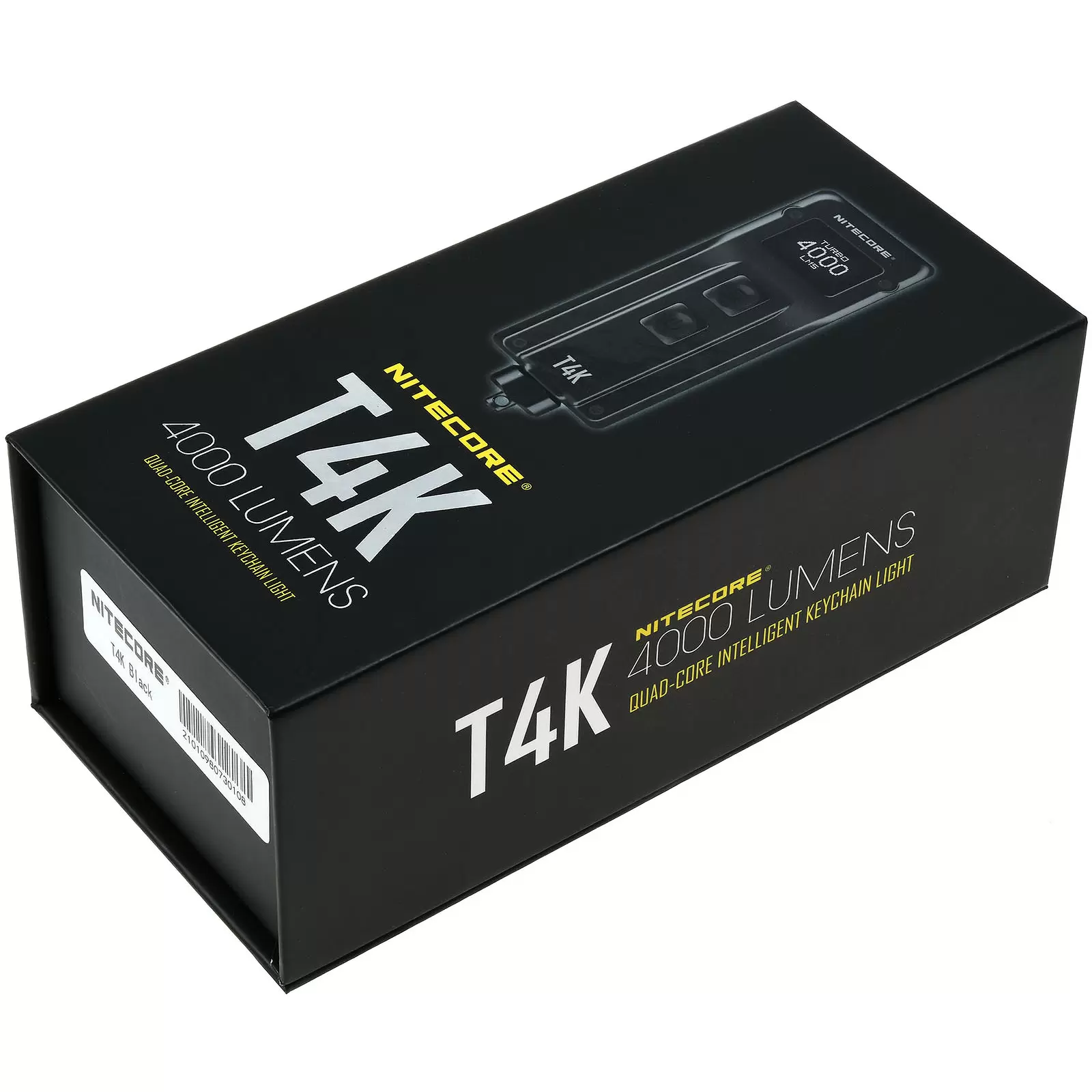 Nitecore T4K Schlüsselbund-Lampe, mit OLED-Display, max. 4000 Lumen