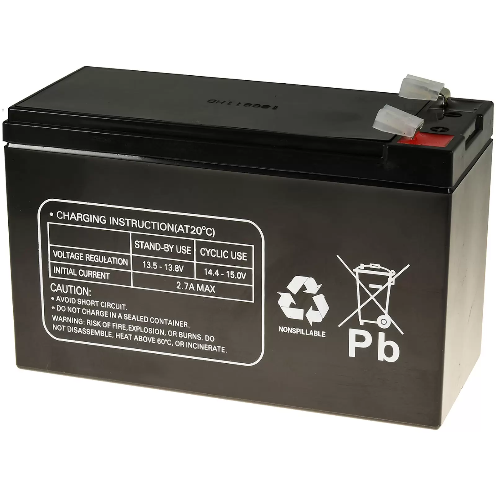 Bleiakku multipower MP1236H Hochstrom-Typ
