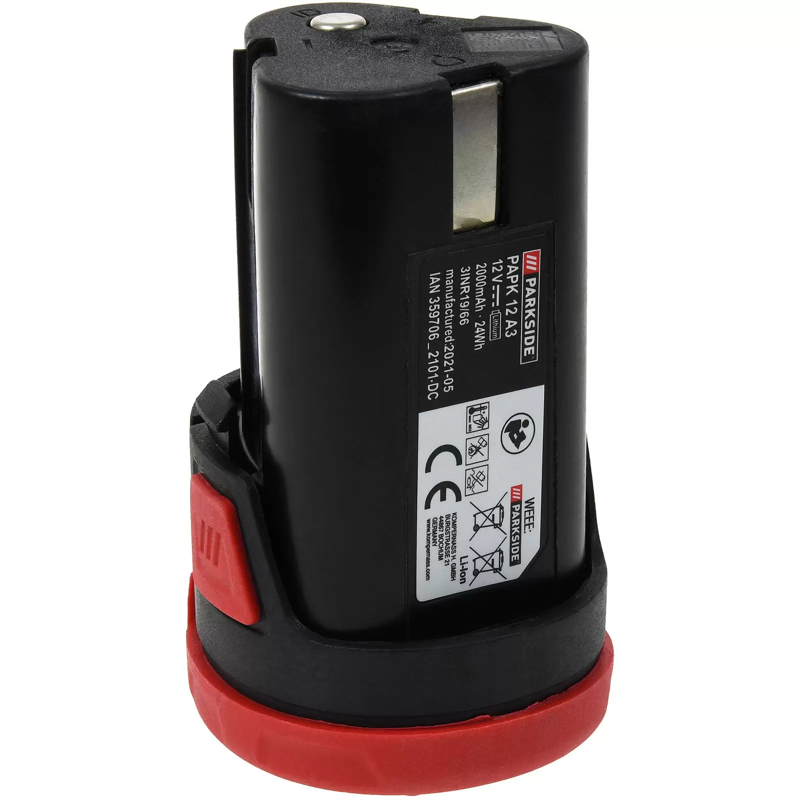 Parkside Akku PAPK 12 A3/A4 2Ah 12V Li-Ion für Geräte der Parkside X 12V Familie