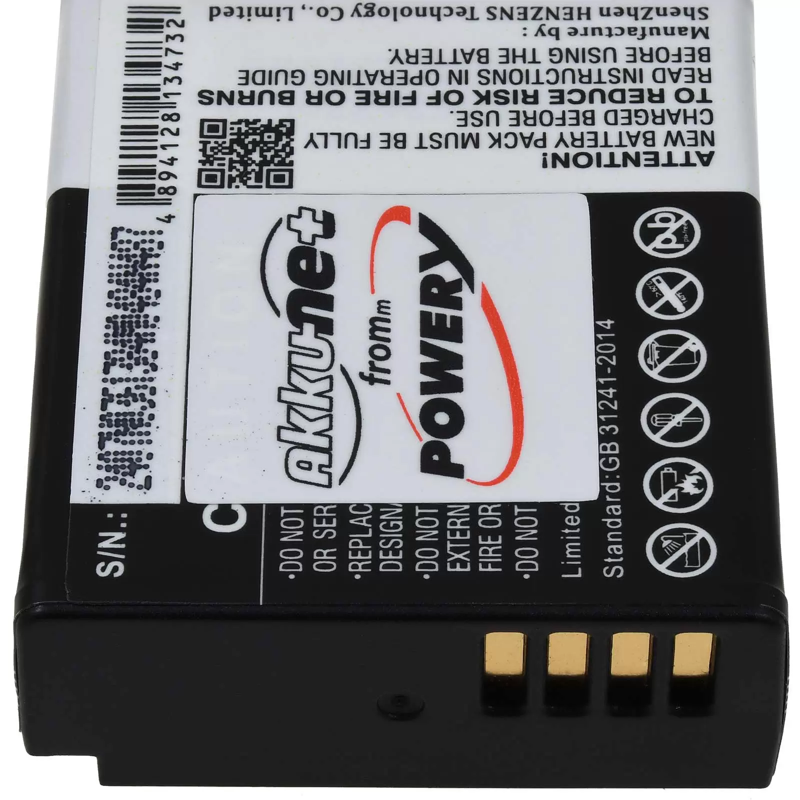 Akku für Panasonic DMC-GF16/ Typ DMW-BLG10