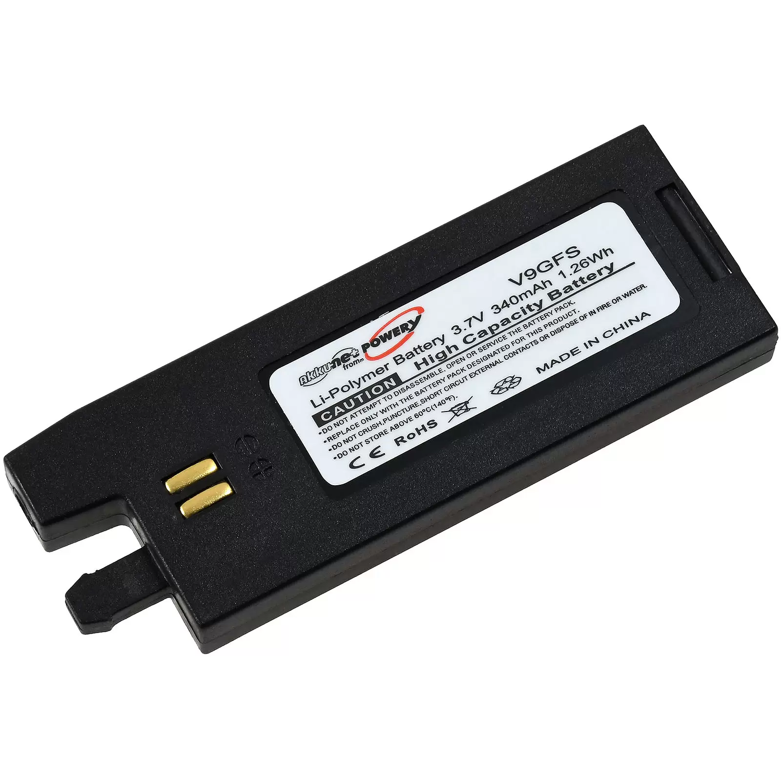 Akku passend für Tuning-System Gibson G-Force,  Tronical G-Force E-tune, Typ GBP452050 u.a.