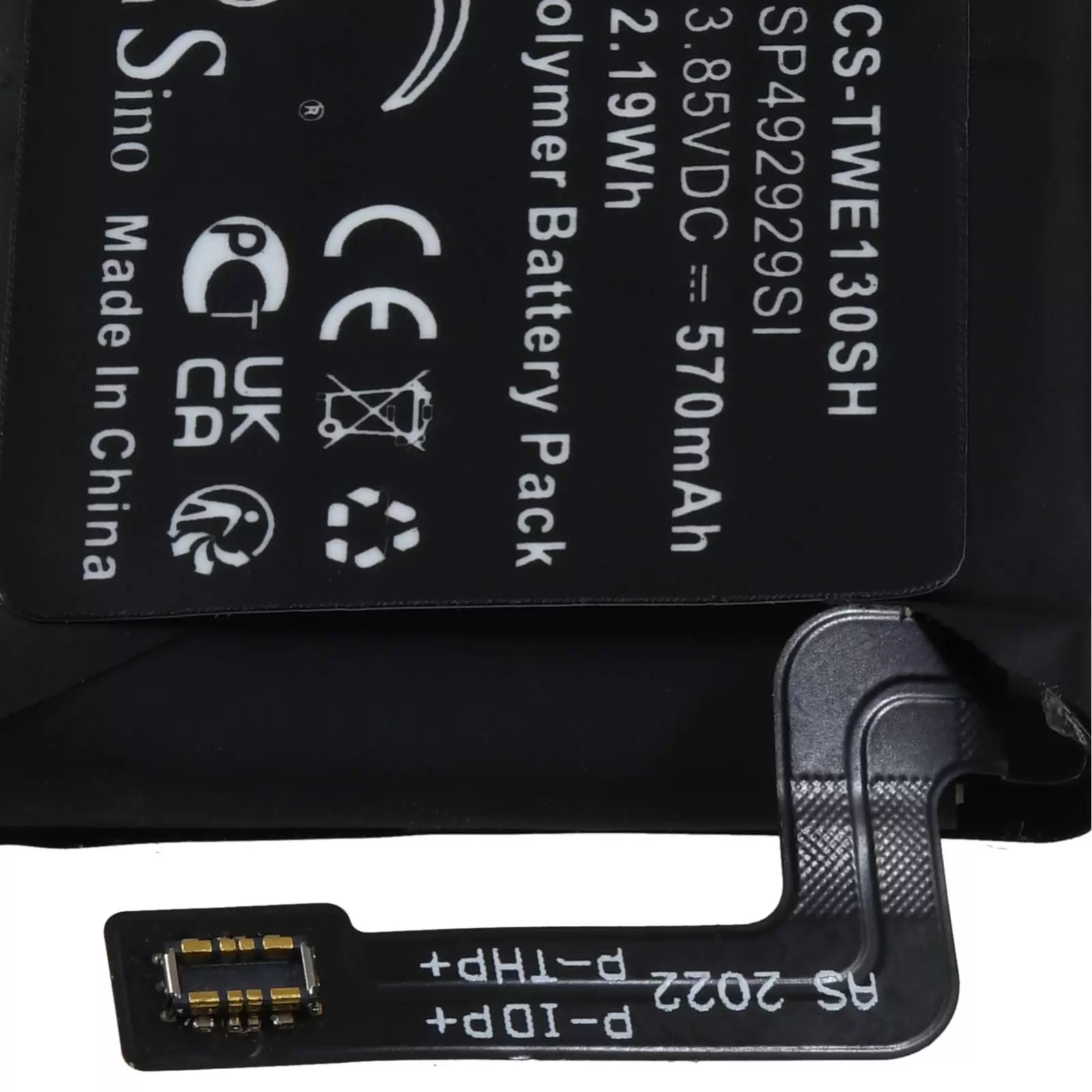 Akku passend für Smartwatch Ticwatch Pro 3 Typ SP492929SI