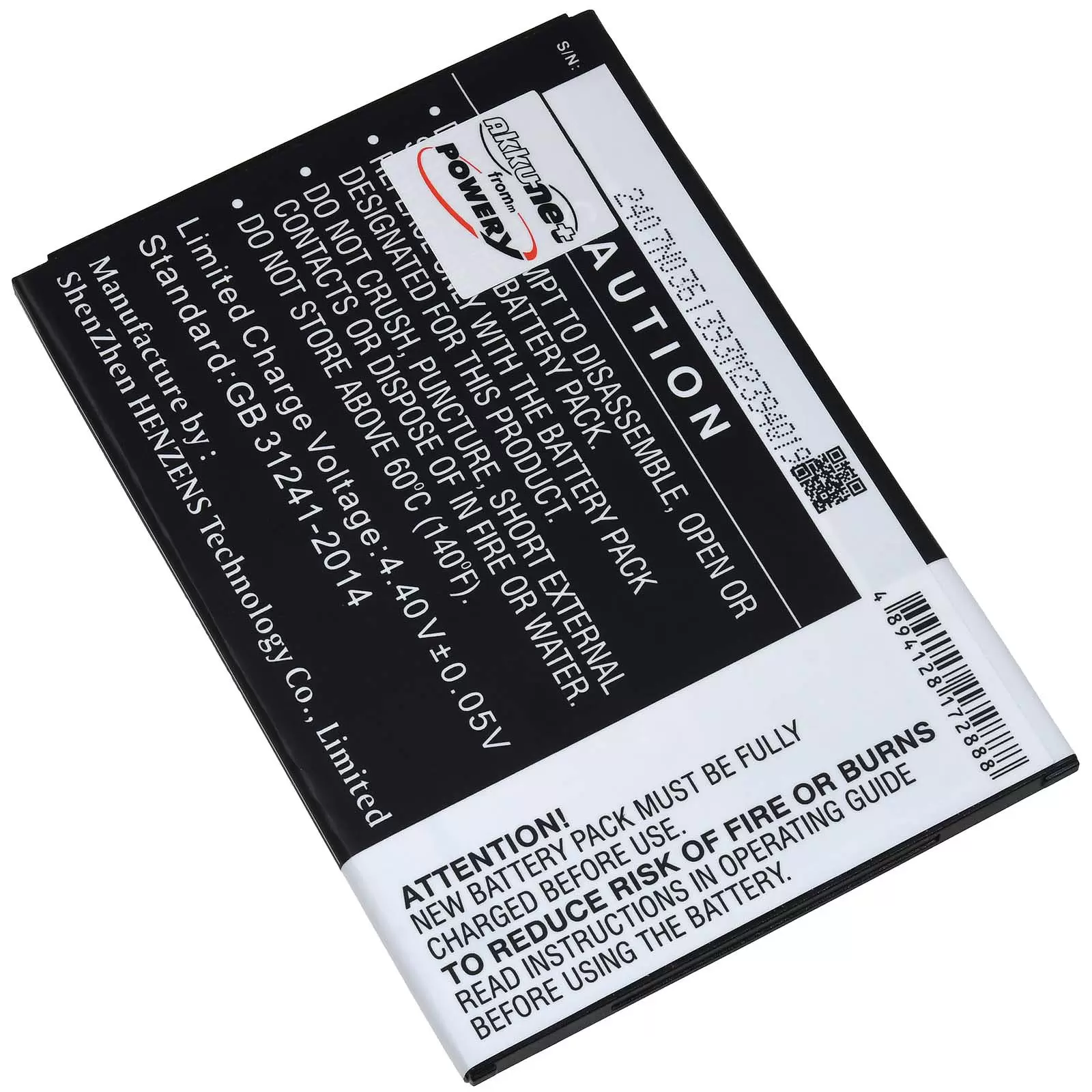 Akku passend für Samsung Galaxy Tab Active 3 8.0 2020, SM-T570, Typ EB-BT575BBE