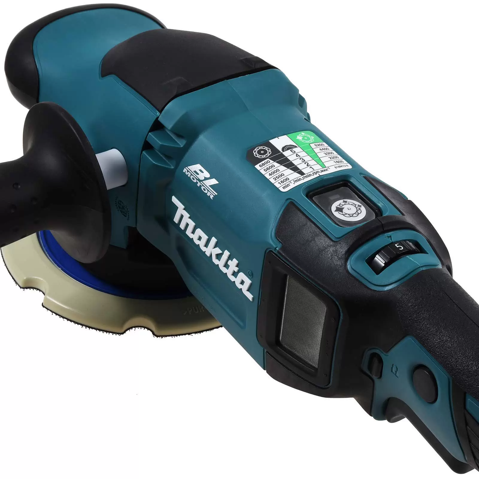 Makita DPO600Z Akku-Exzenterpolierer 18V, ohne Akku, ohne Ladegerät