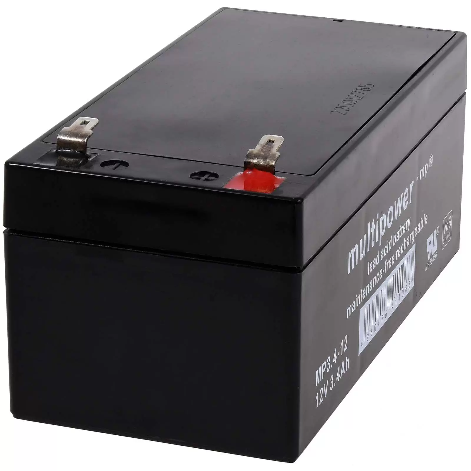 Bleiakku multipower MP3,4-12 Vds
