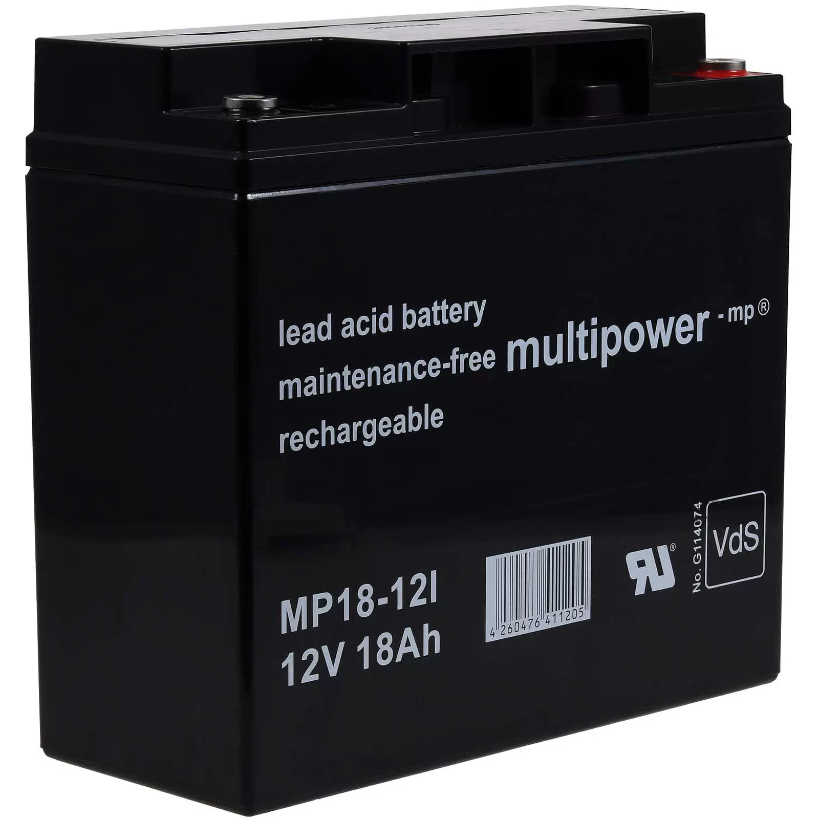 Bleiakku multipower MP18-12I Vds