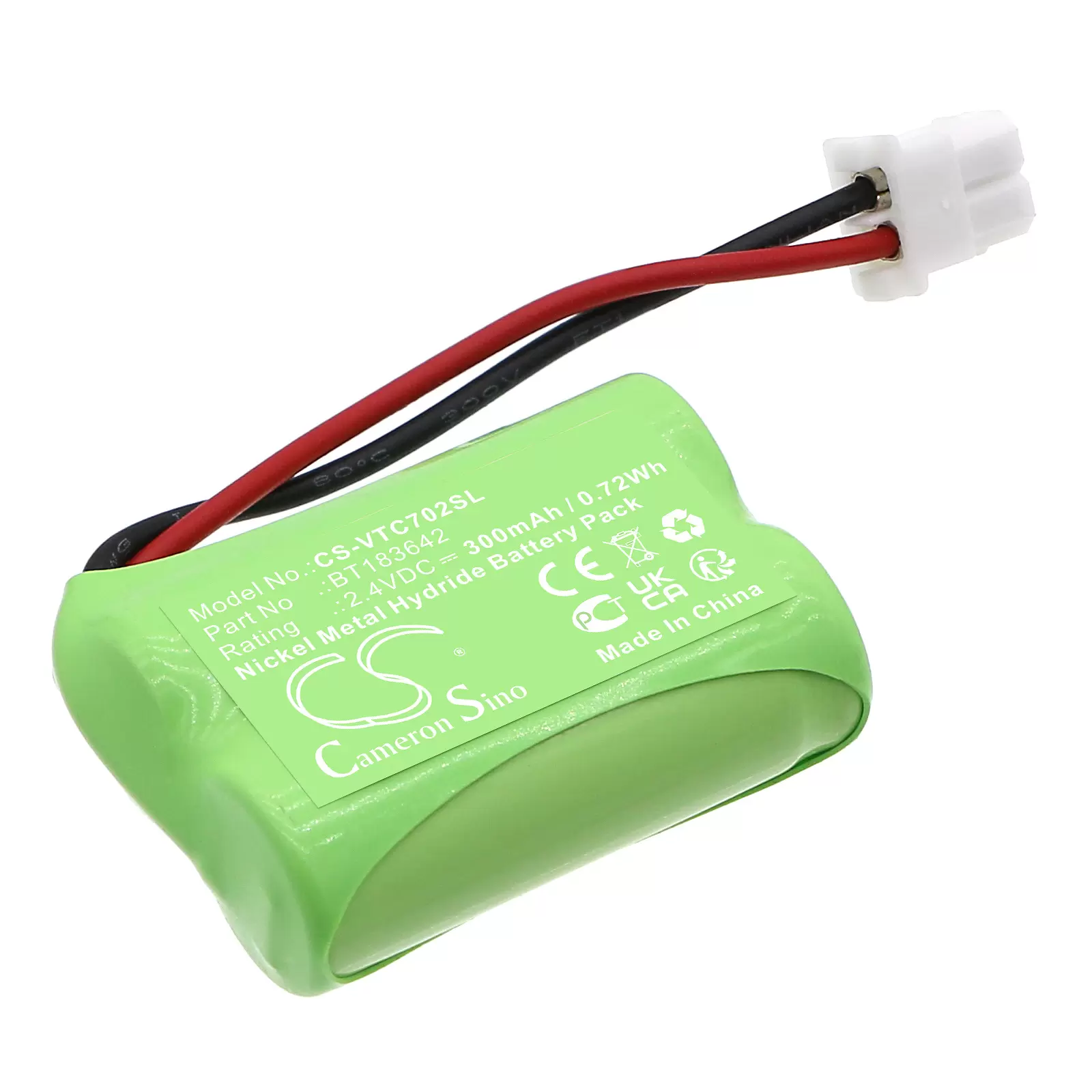 Akku passend für Schnurlos-Konferenz-Telefon Snom C620 VTech ErisStation VCS702 Typ BT283642
