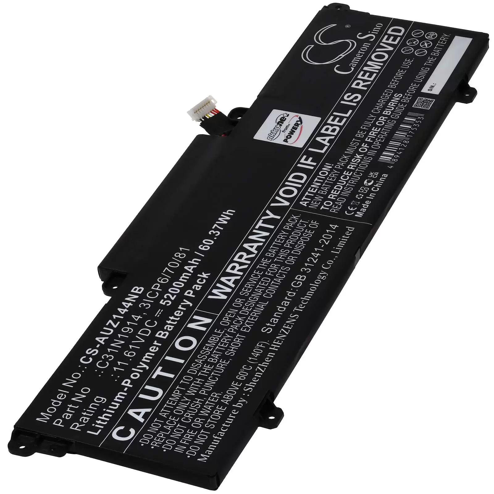 Akku passend für Laptop Asus ZenBook 14 UX435 Typ C31N1914