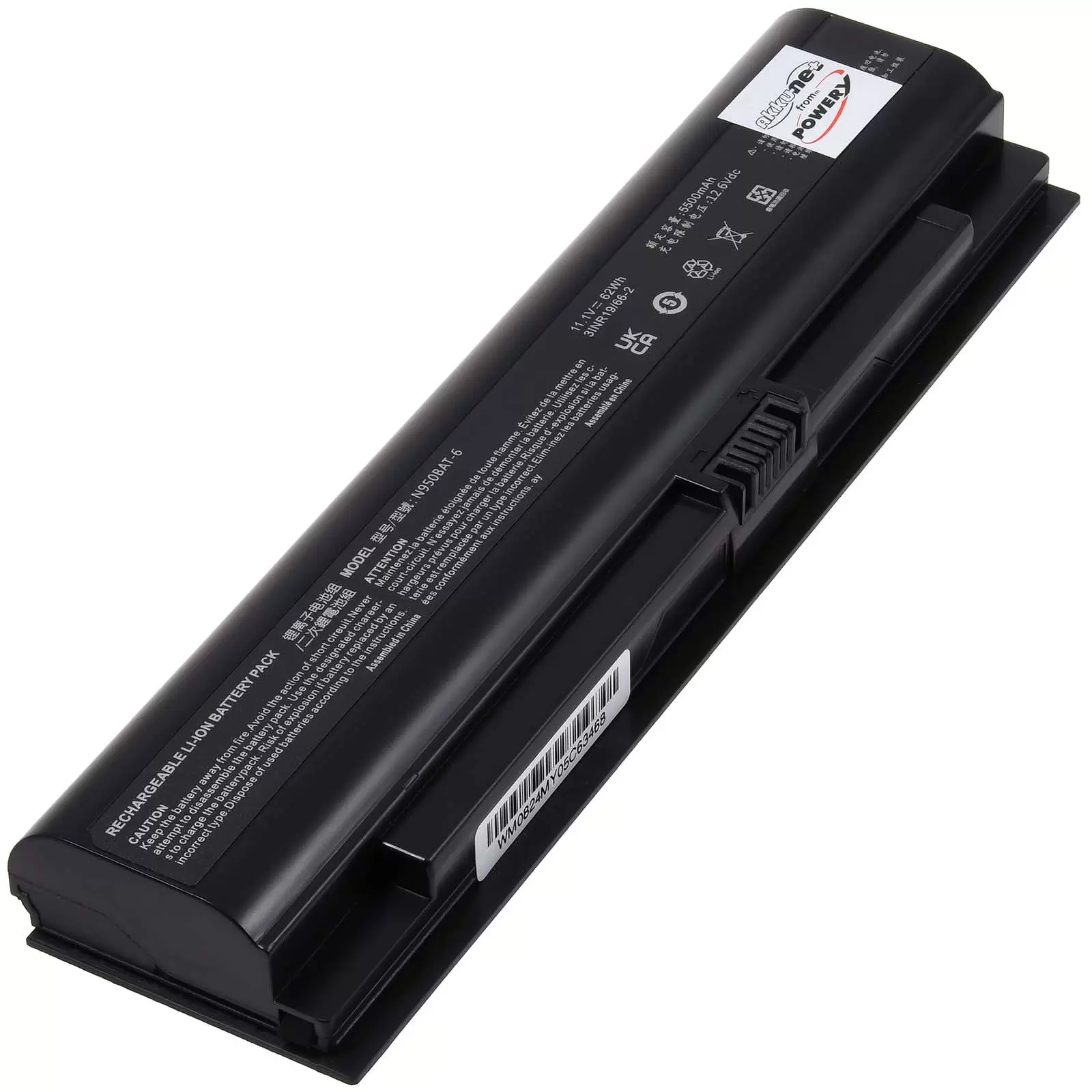 Akku passend für Laptop Clevo N950TD N957KP6 P960RD Typ N950BAT-6