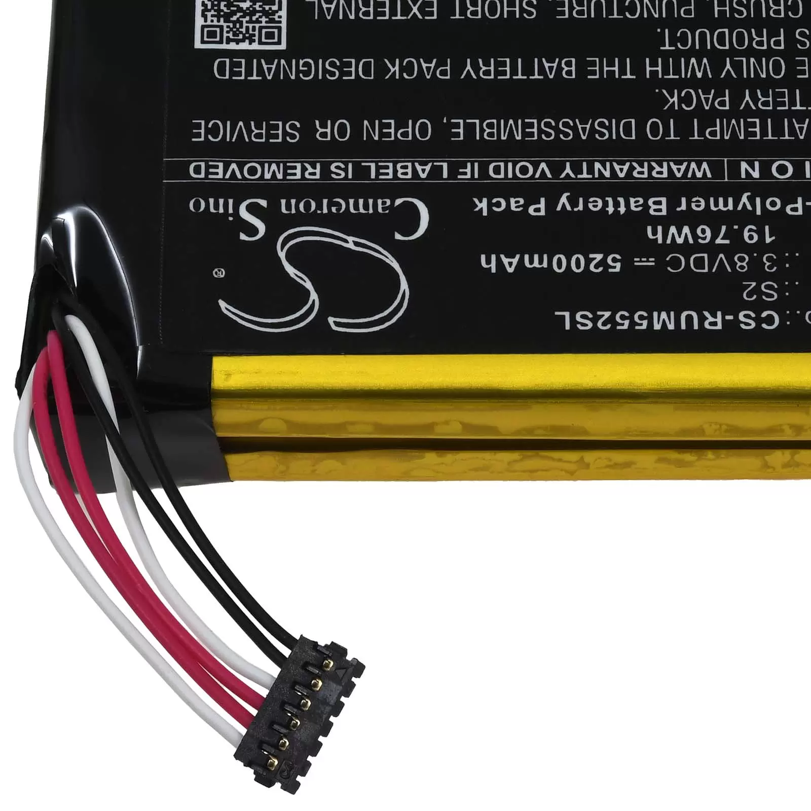 Akku passend für Video-Türklingel Ring Doorbell 2. Generation Typ S2