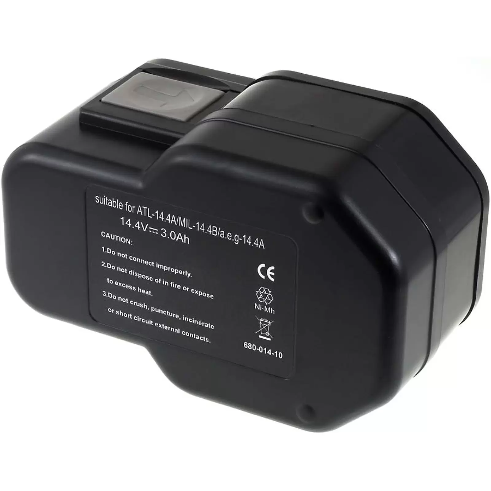 Akku für Werkzeug AEG B14.4 (14,4V 3300mAh) NiMH