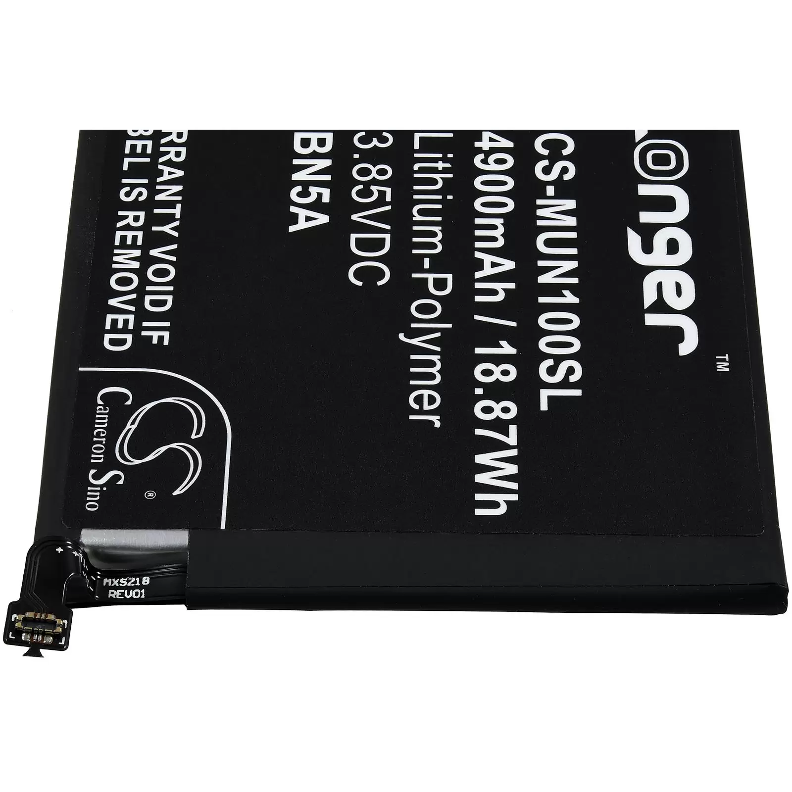 Akku passend für Handy, Smartphone Xiaomi Redmi Note 10,  M2103K19G, Typ BN5A