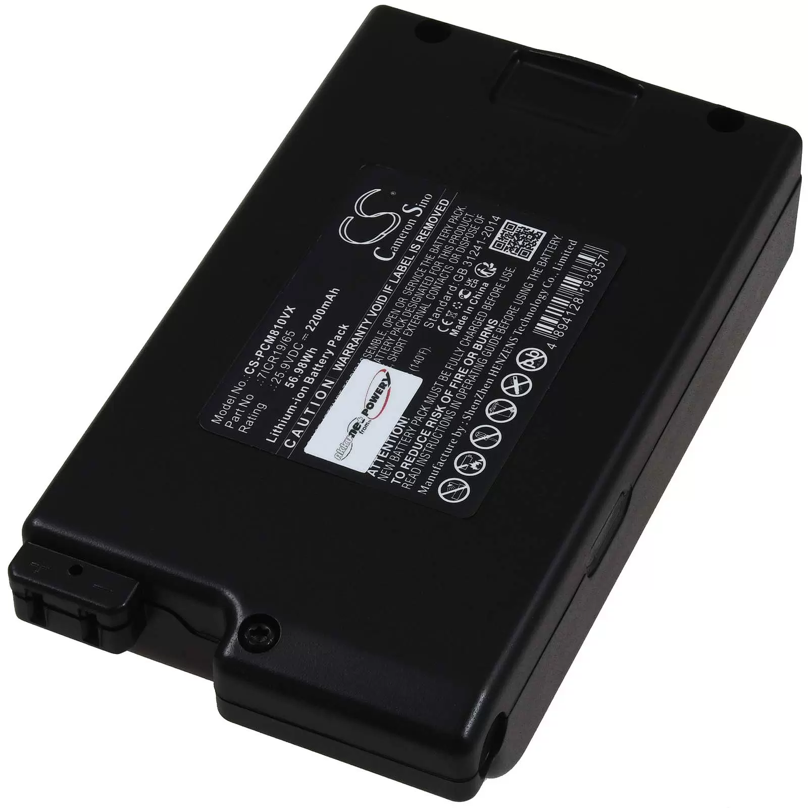 Akku passend für Hand-Staubsauger Proscenic P8 P8 Plus´Typ 7ICR19/65