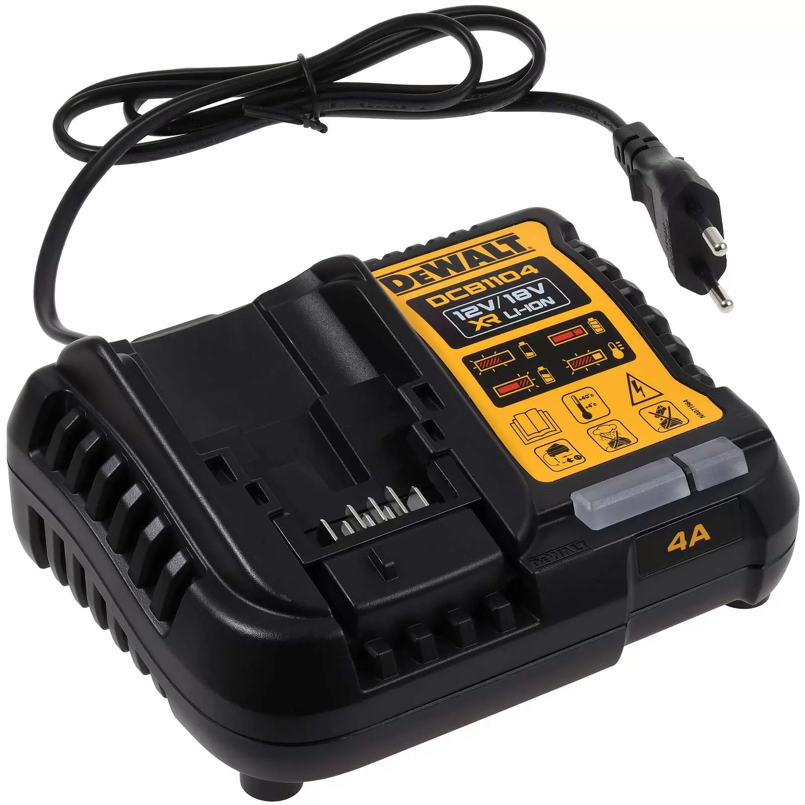 Dewalt Akku-Schnellladegerät / Akku-Ladegerät 10,8-18V DCB1104 für alle XR-Schiebe-Akkus