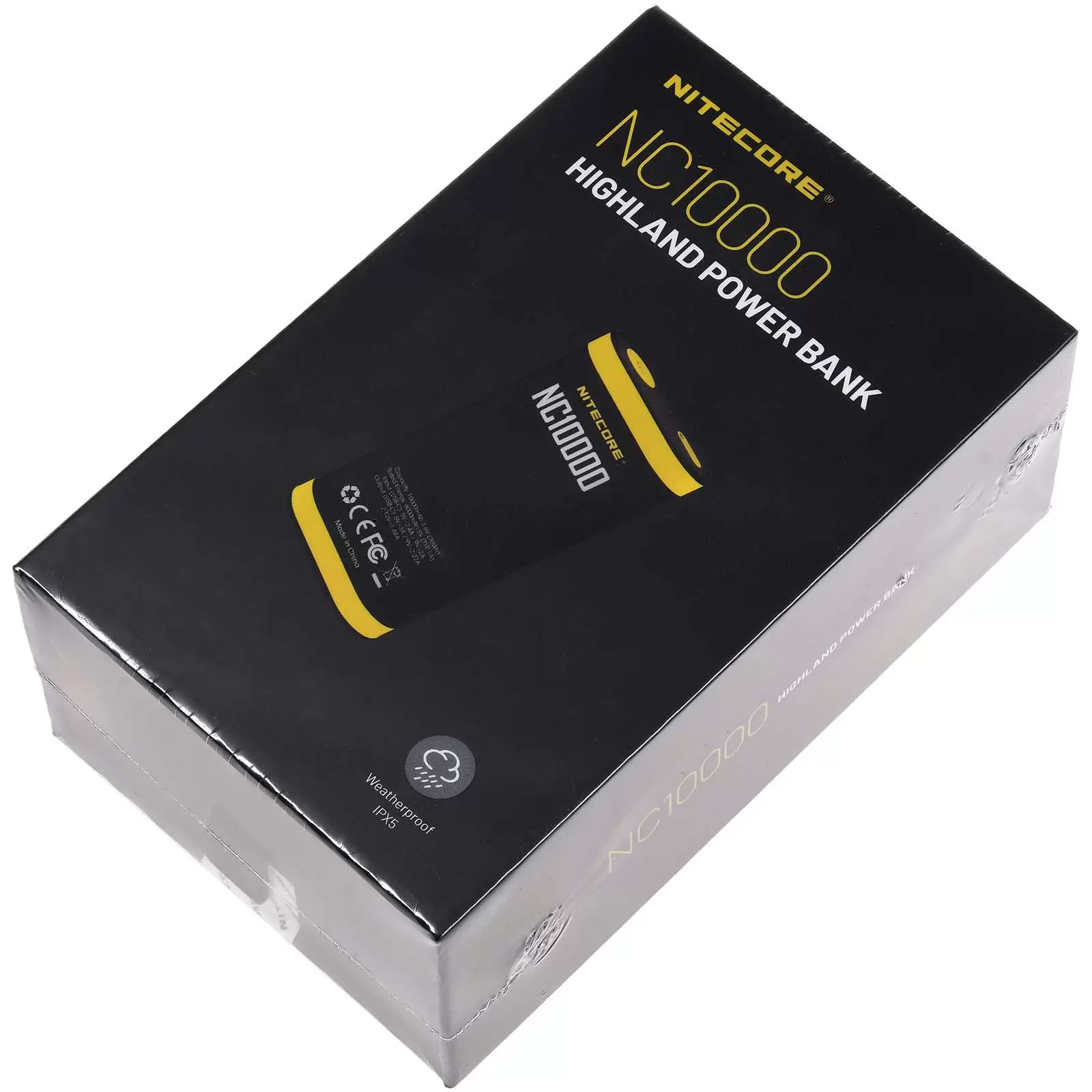 Nitecore Powerbank NC10000 10000mAh + LED Licht 50 Lumen