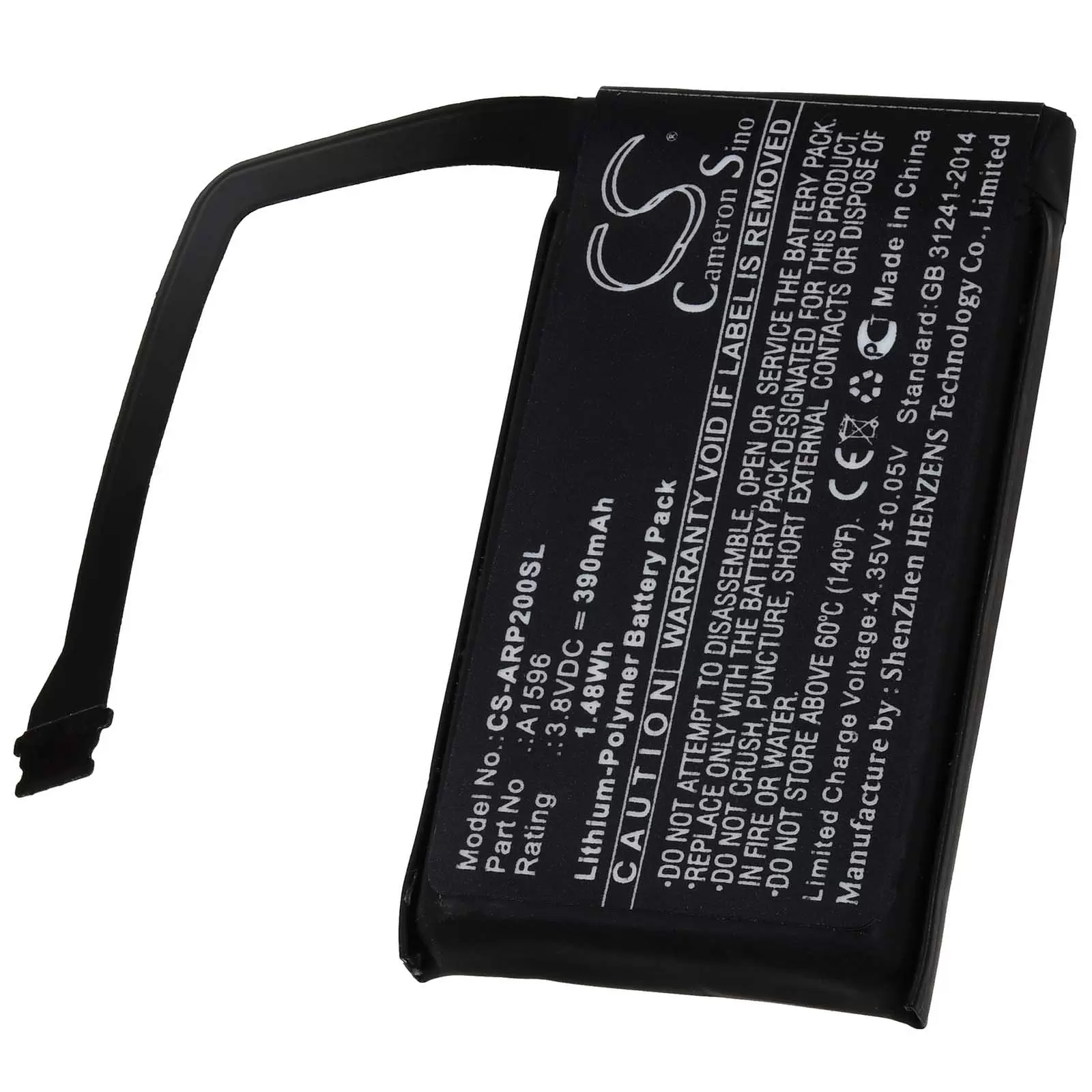 Akku kompatibel mit Apple AirPods 2 Charging Case / MRXJ2ZP/A / Typ A1596