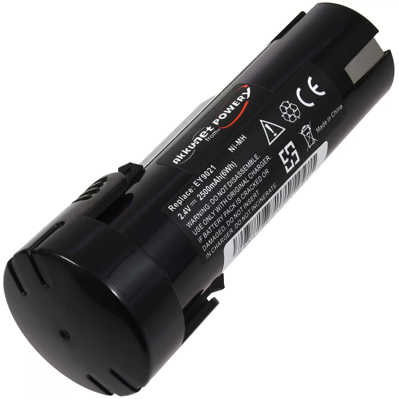 Akku für Werkzeug Panasonic Stab EY9021 2,4V 2500mAh