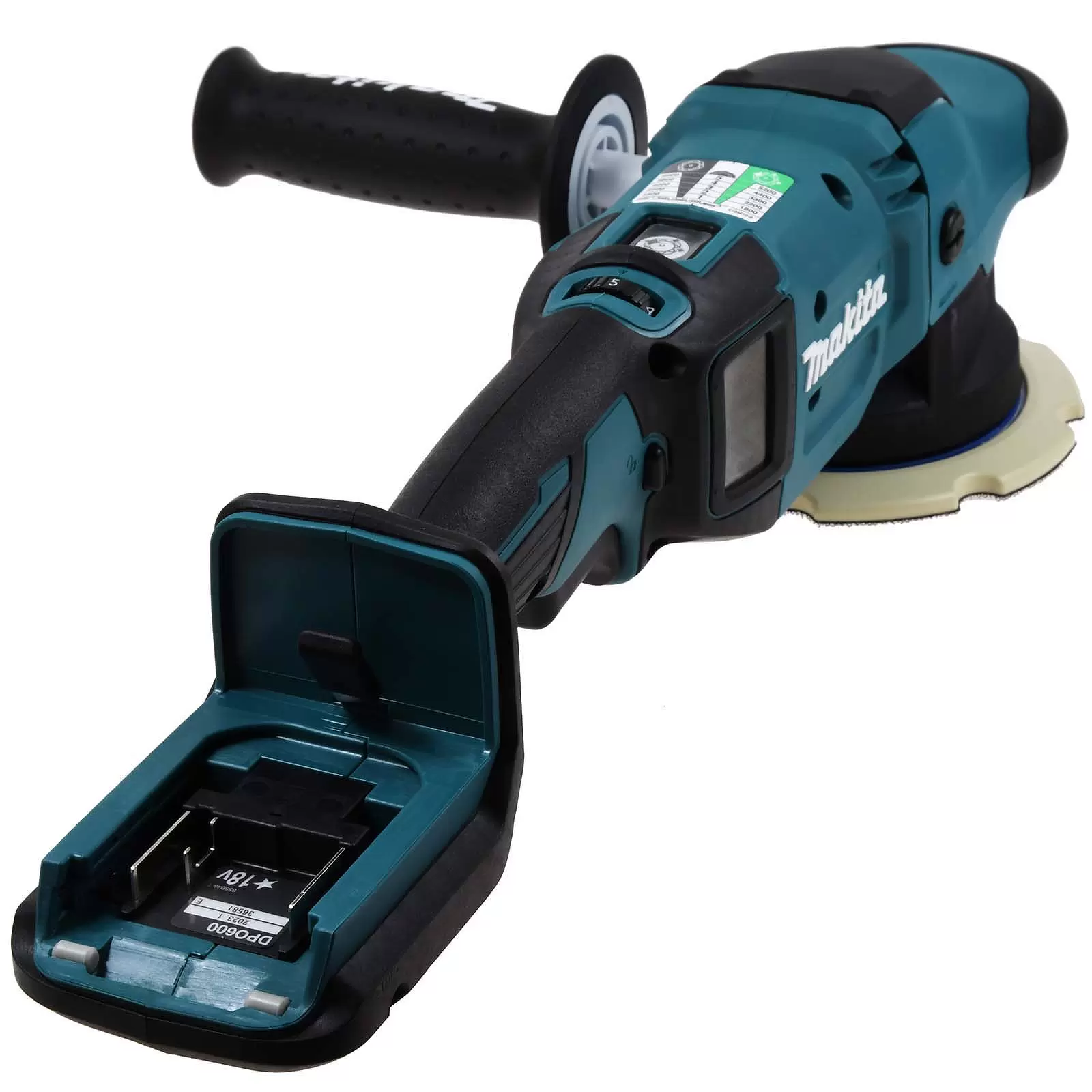 Makita DPO600Z Akku-Exzenterpolierer 18V, ohne Akku, ohne Ladegerät