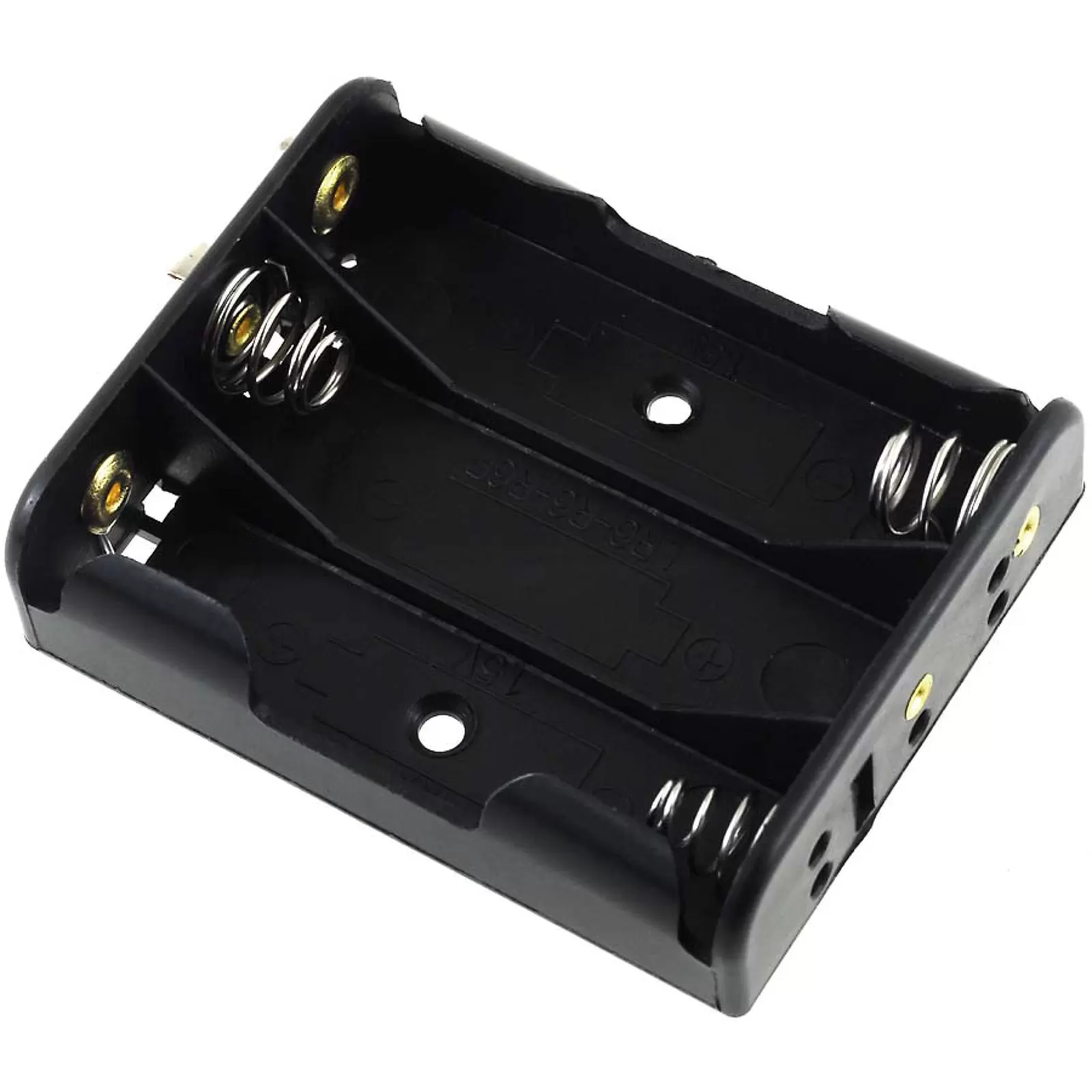 Batteriehalter für 3x Mignon/AA Batterien mit Clip-Anschluss