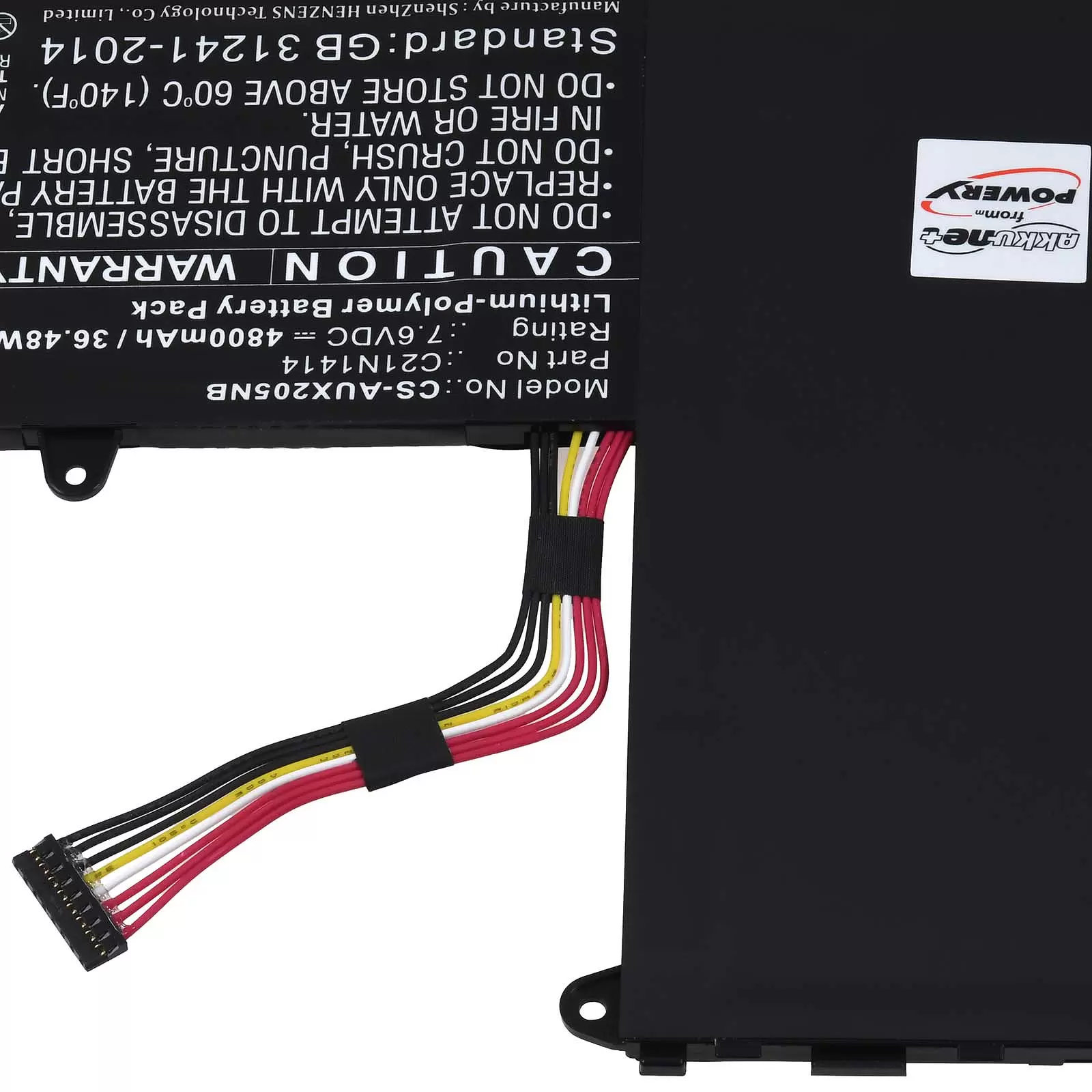 Akku passend für Asus EeeBook X205,  EeeBook F205TA, Typ C21N1414