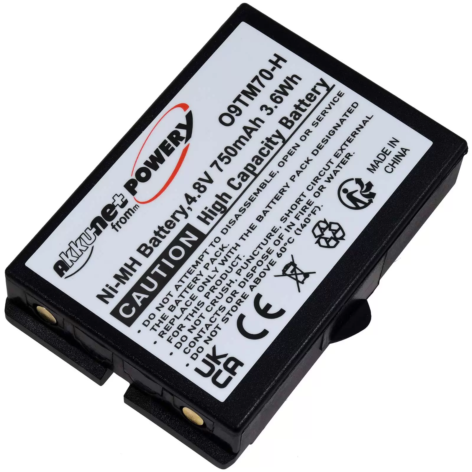 Powerakku passend für Kransteuerung Ikusi TM70 Typ BT06K
