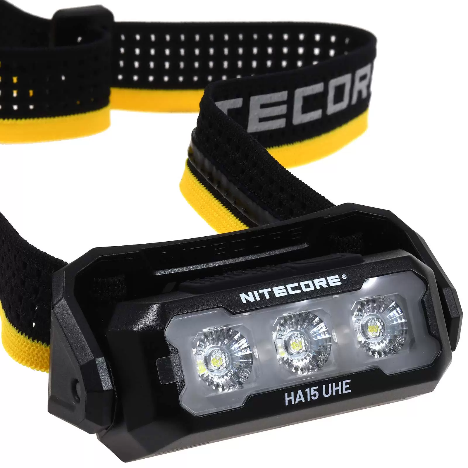 Nitecore HA15 UHE LED Kopflampe, Stirnlampe, Headlamp, max. 400 Lumen