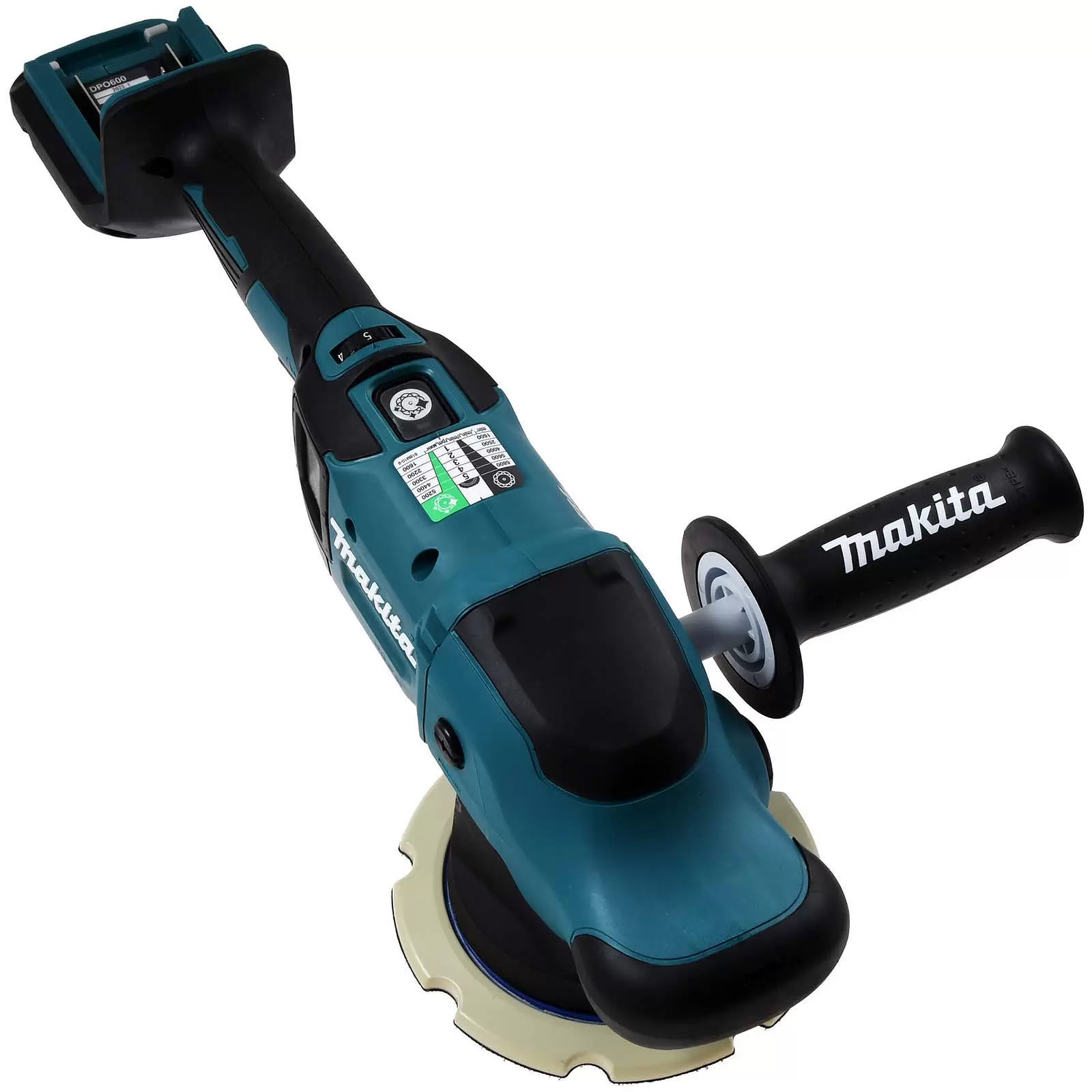 Makita DPO600Z Akku-Exzenterpolierer 18V, ohne Akku, ohne Ladegerät