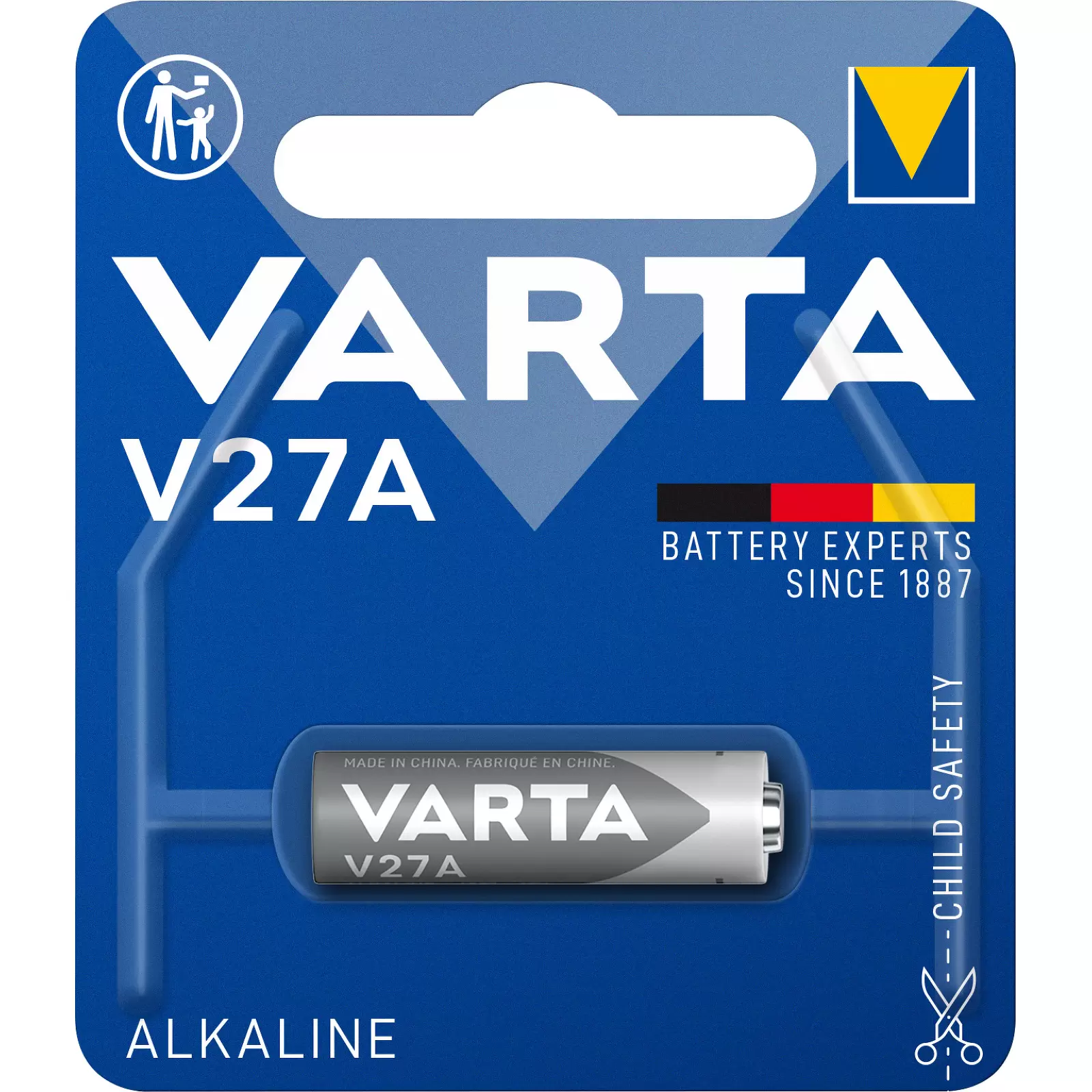 Varta Batterie Alkaline LR27 V27A V27GA 1,5V 1er Blister