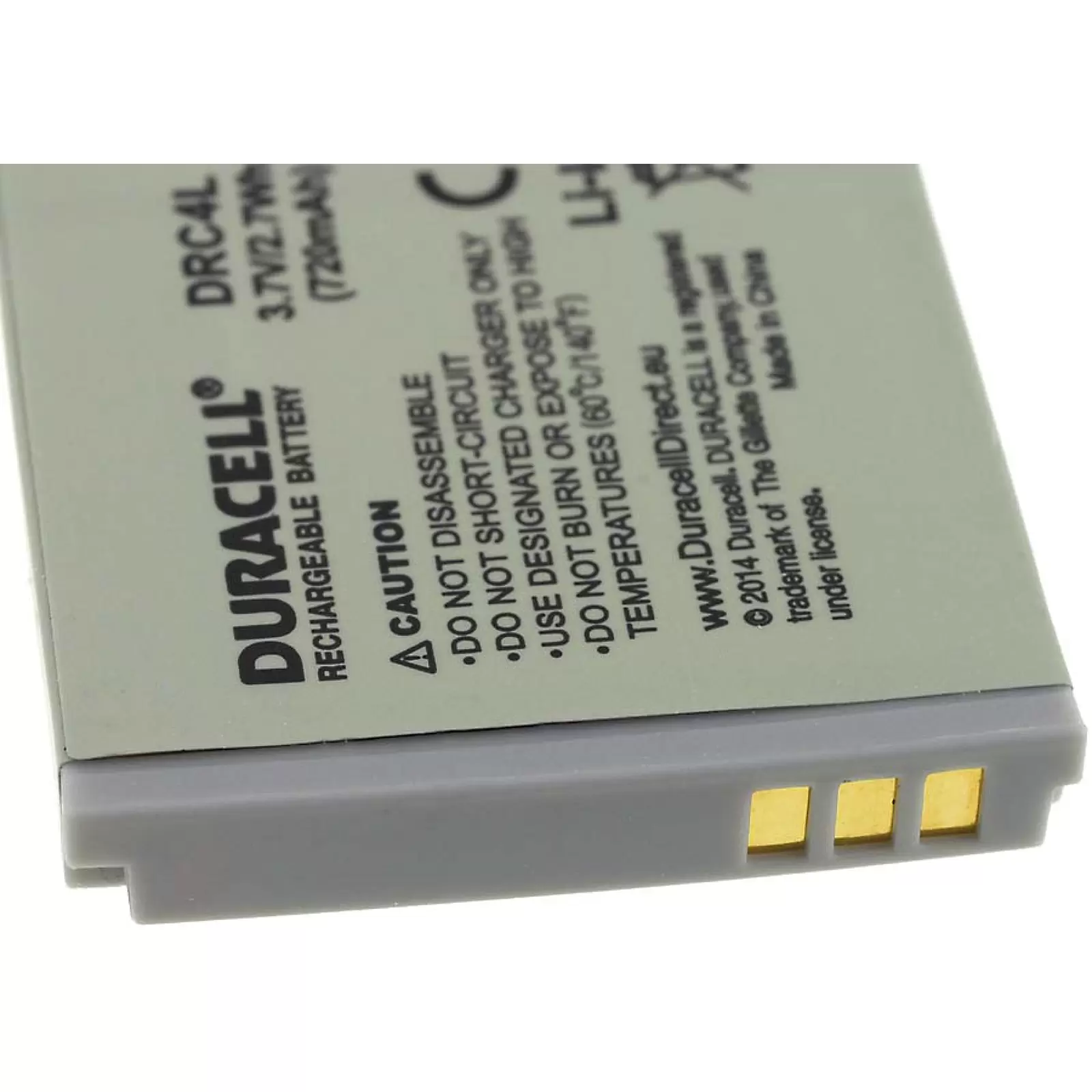 Duracell Akku DRC4L für Canon Typ NB-4L